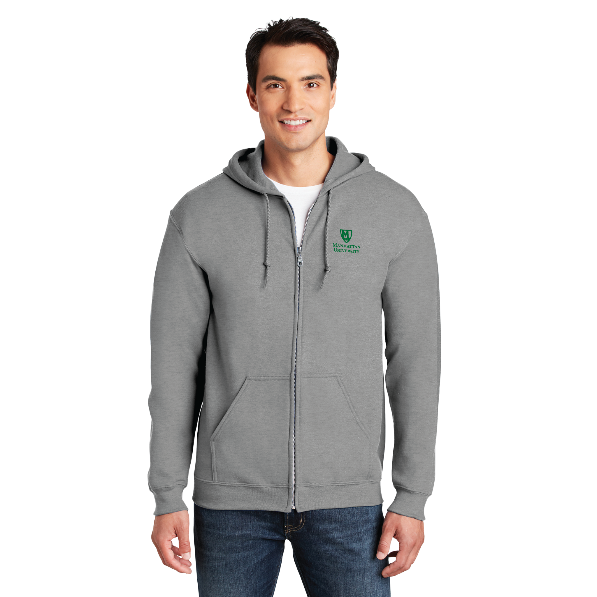 Manhattan University - Full Zip Hoodie