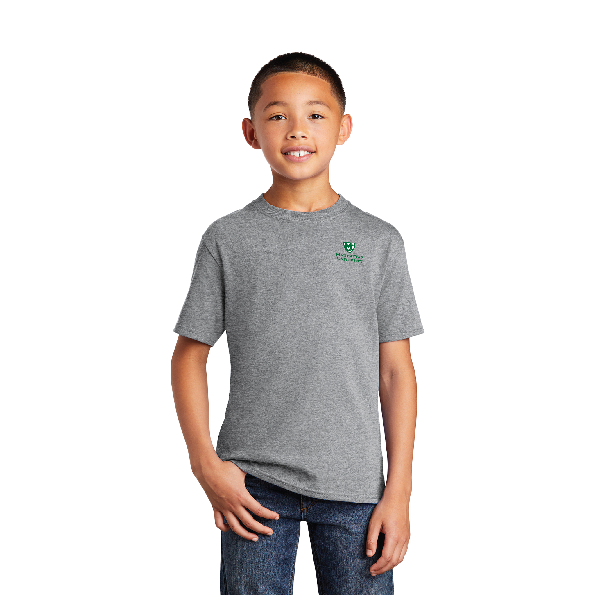 Manhattan University - Youth Core Cotton Tee
