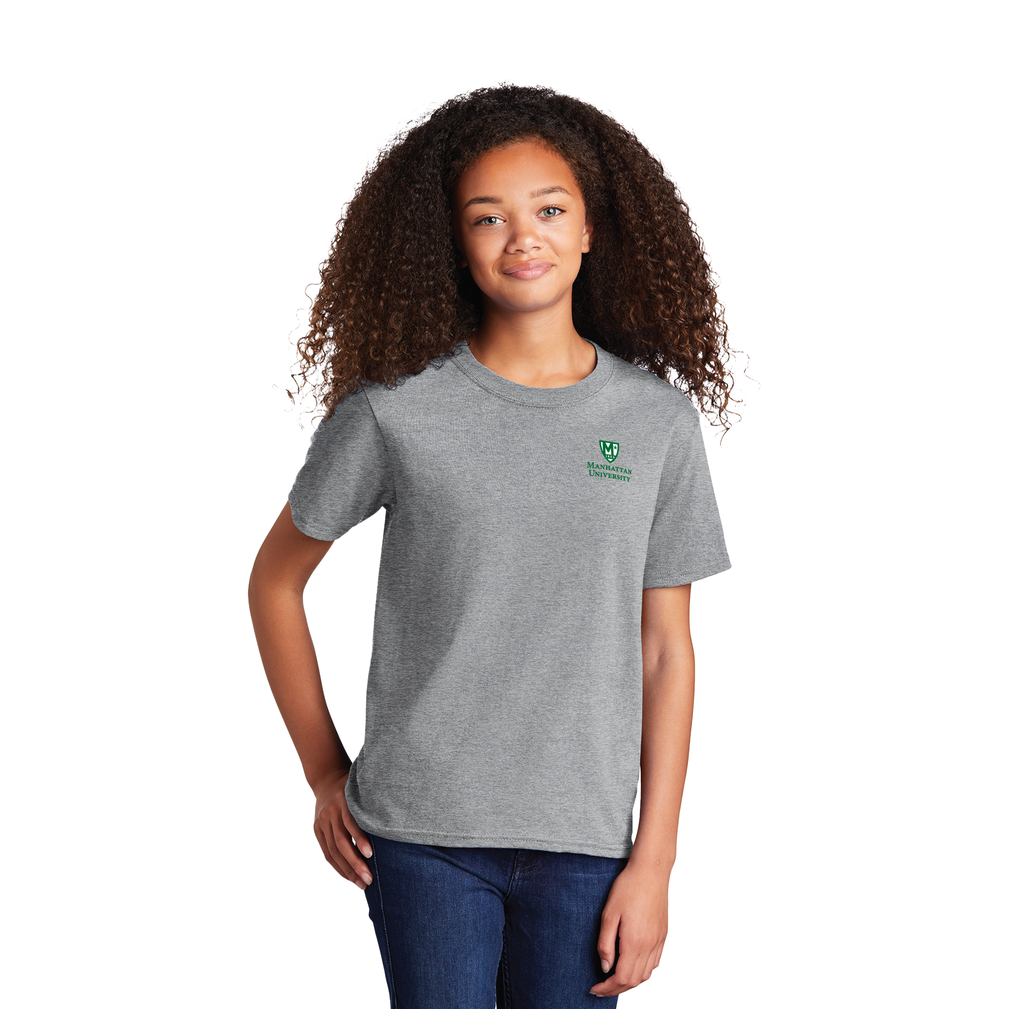 Manhattan University - Youth Core Cotton Tee