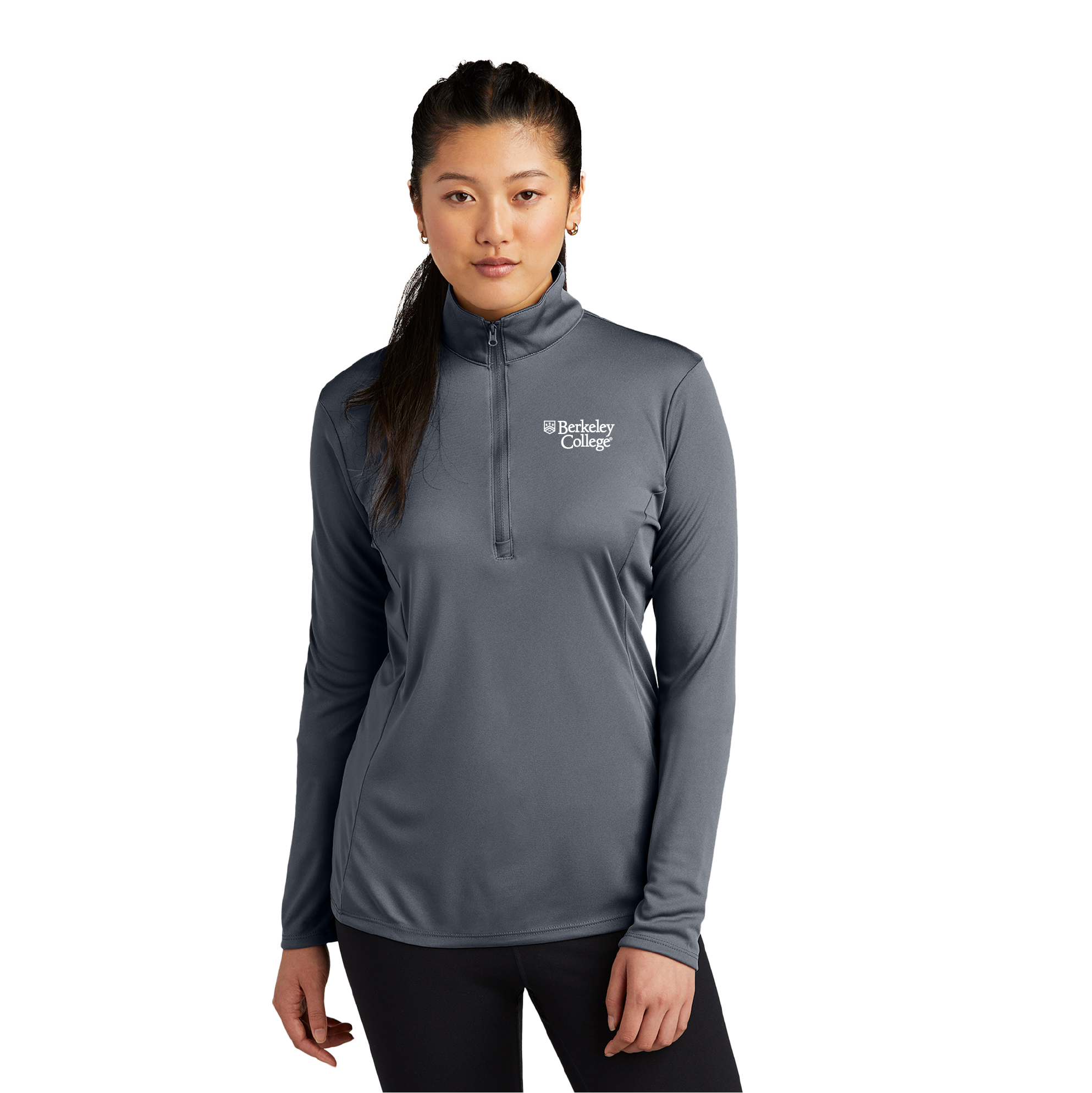 Berkeley College - Ladies Quarter Zip Pullover