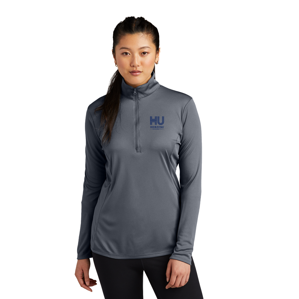 Herzing University - Ladies Quarter Zip Pullover