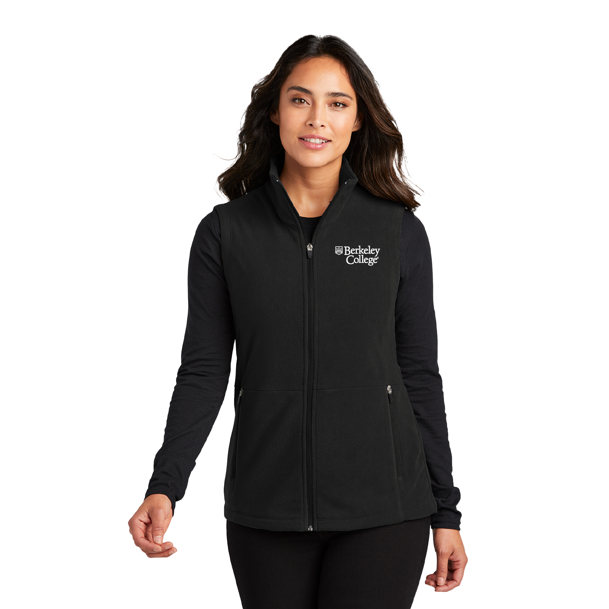 Berkeley College - Ladies Microfleece Vest