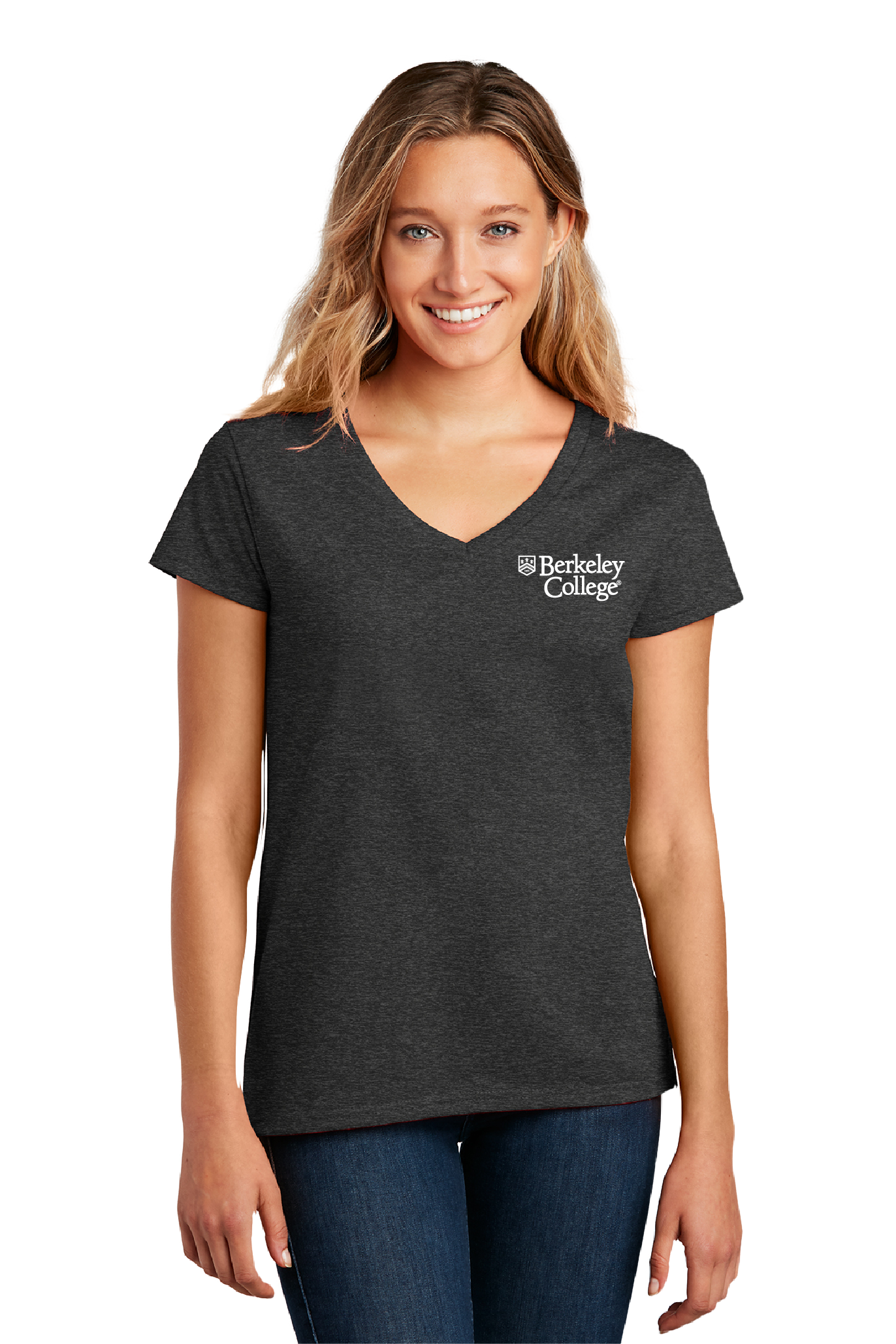 Berkeley College - Women's Recycled V-Neck Tee