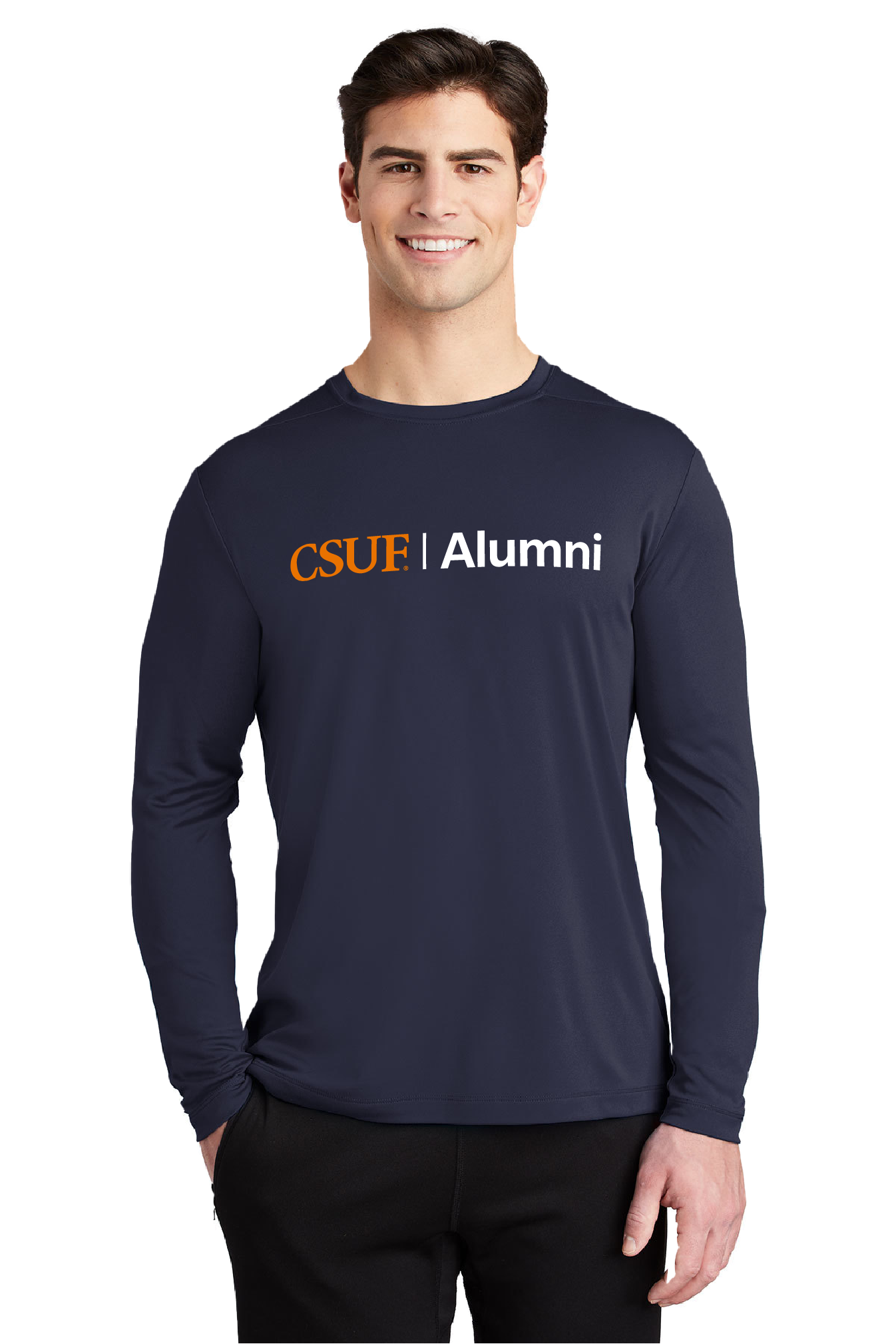 CSUF - Posi-UV Pro Men's Long Sleeve Tee