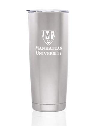 Manhattan University - Stainless Steel 20 oz. Coffee Tumbler