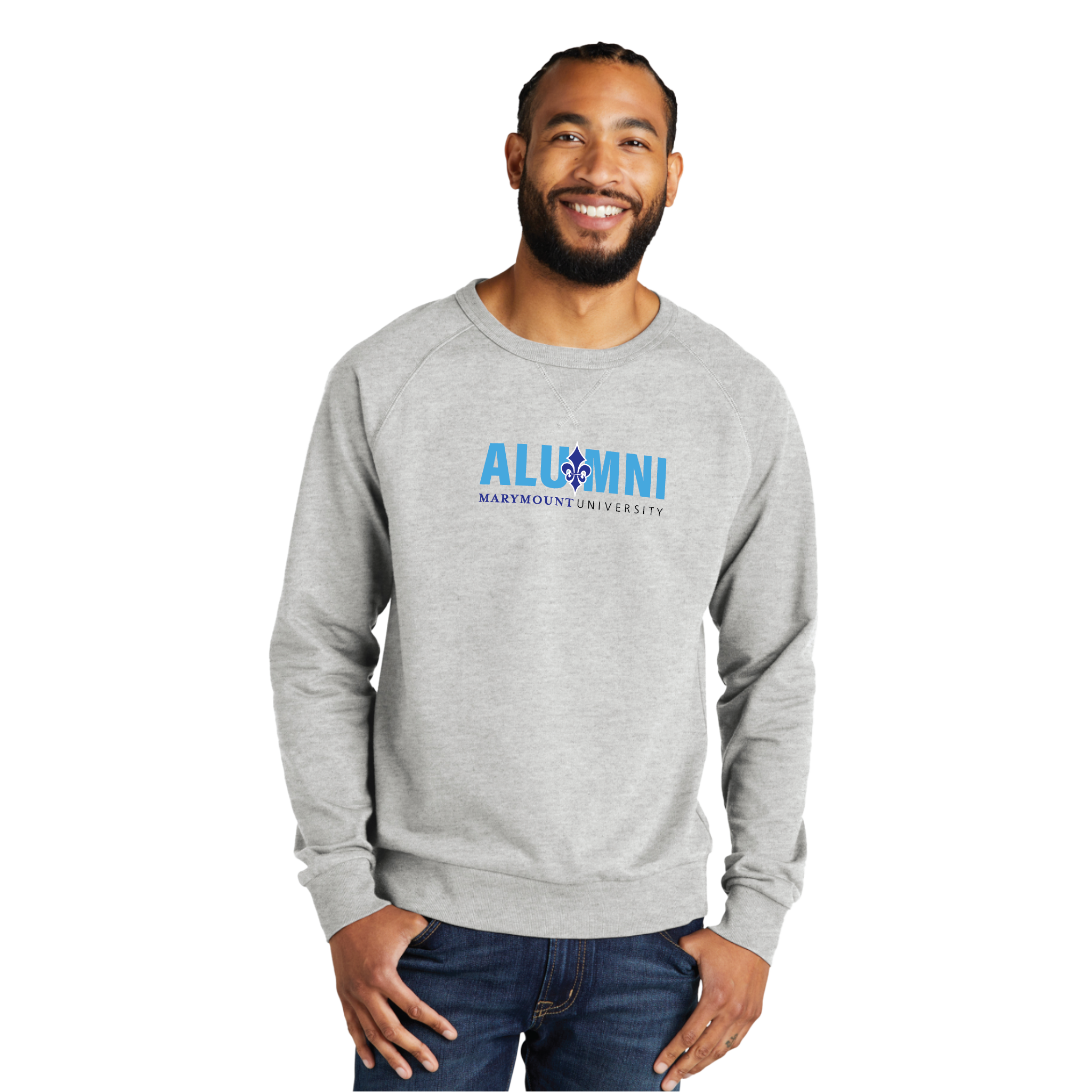 Marymount University -  Organic French Terry Crewneck Sweatshirt