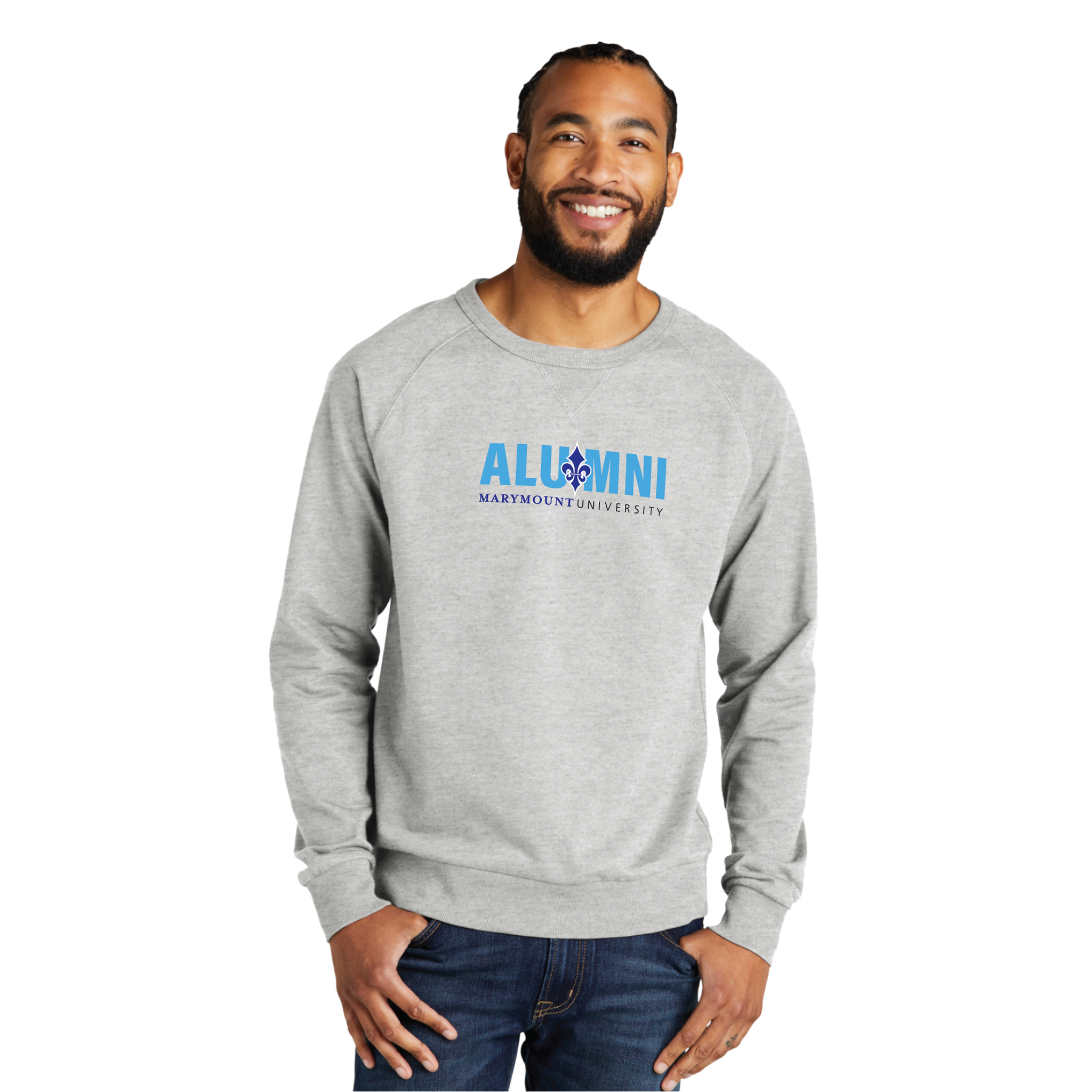 Marymount University -  Organic French Terry Crewneck Sweatshirt