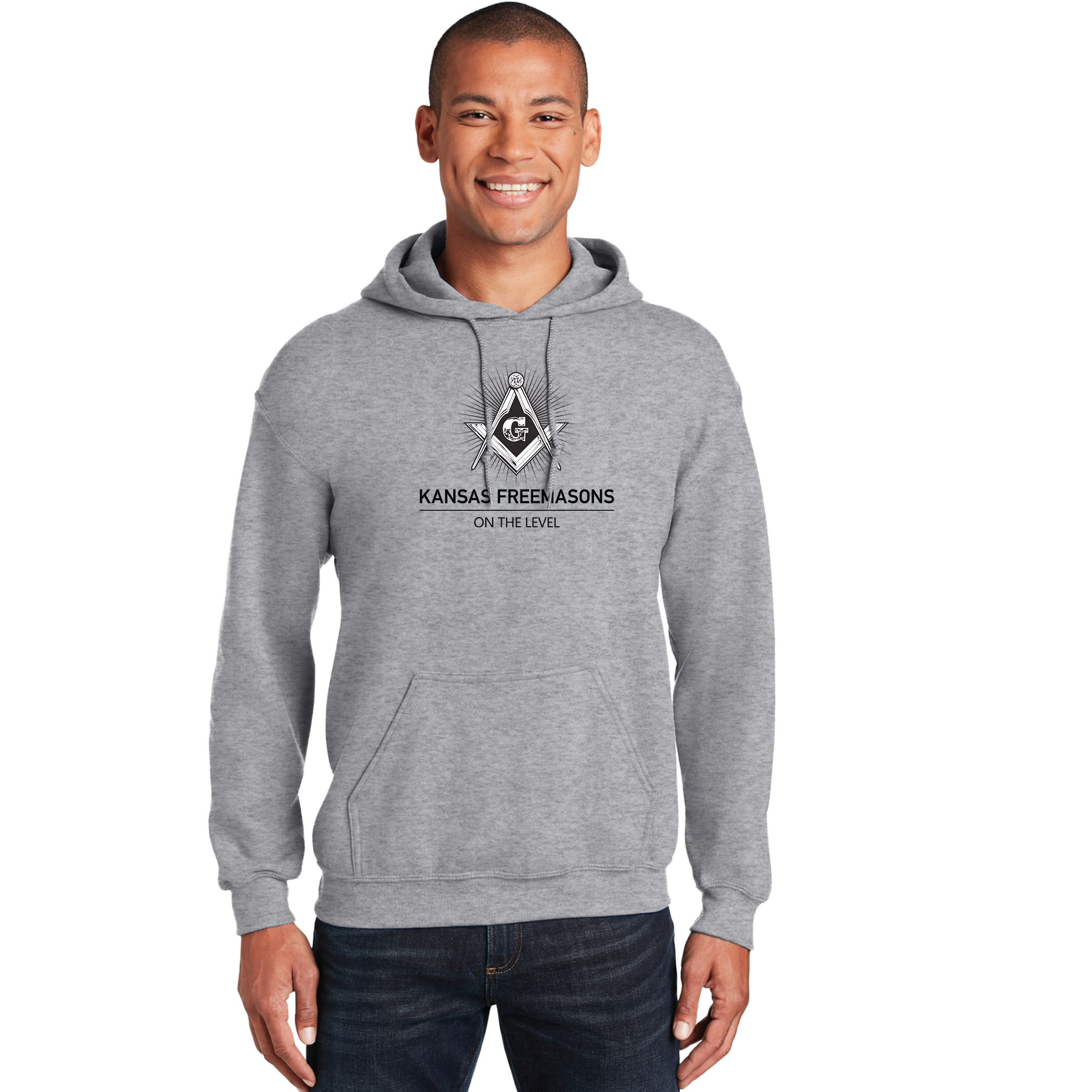 Grand Lodge of Kansas - Hooded Pullover