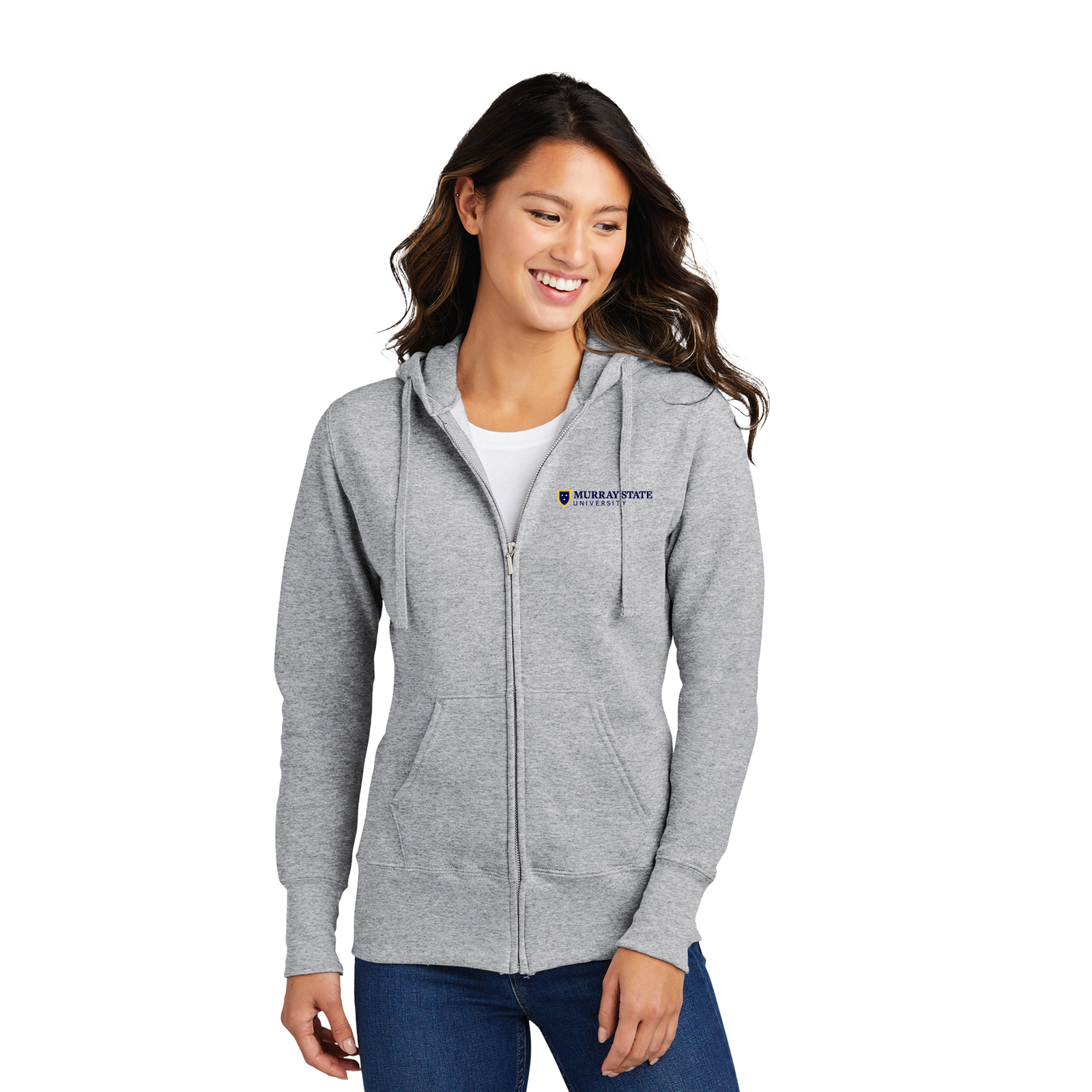 Murray State University - Ladies Fleece Full-Zip Hoodie