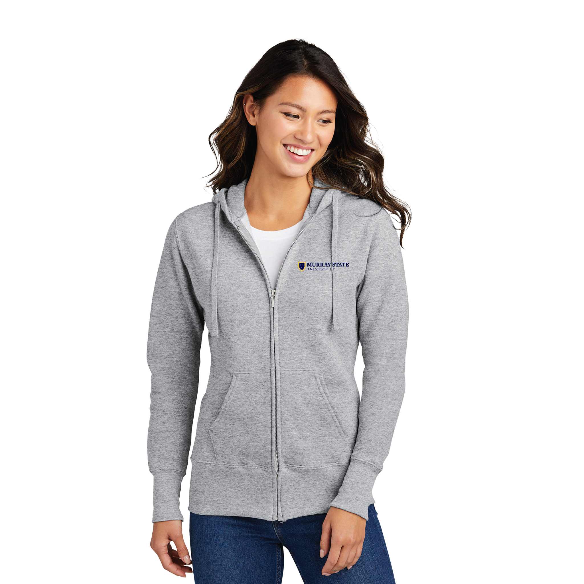 Murray State University - Ladies Fleece Full-Zip Hoodie