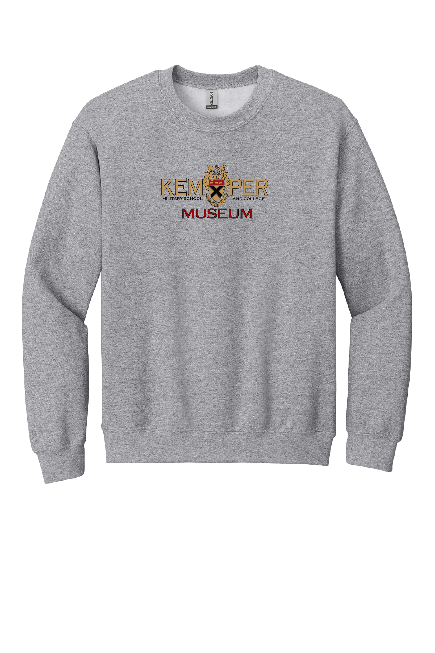 Kemper Military School  - Unisex Cotton Crew Sweatshirt