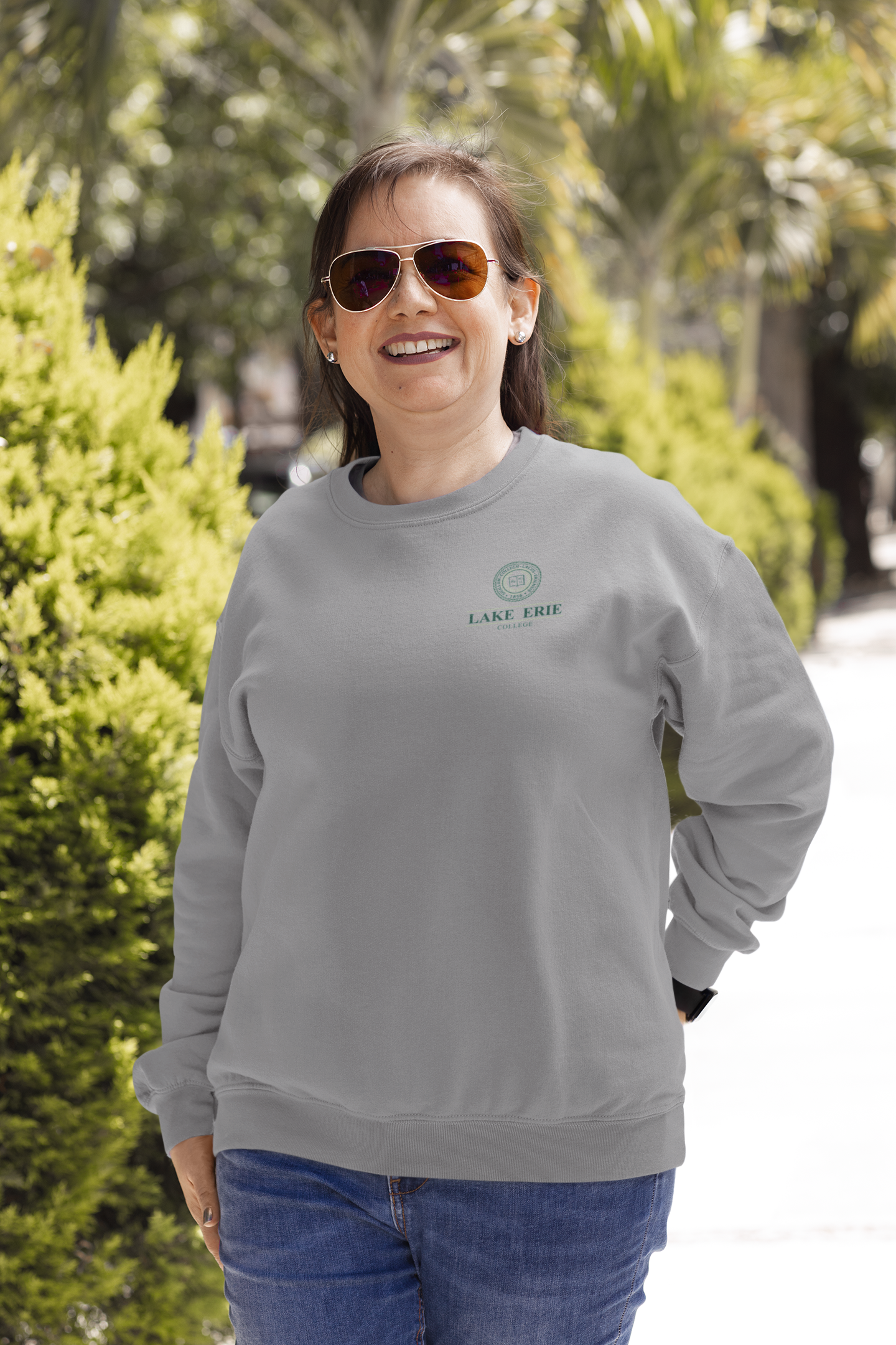 Lake Erie College - Unisex Crew Sweatshirt