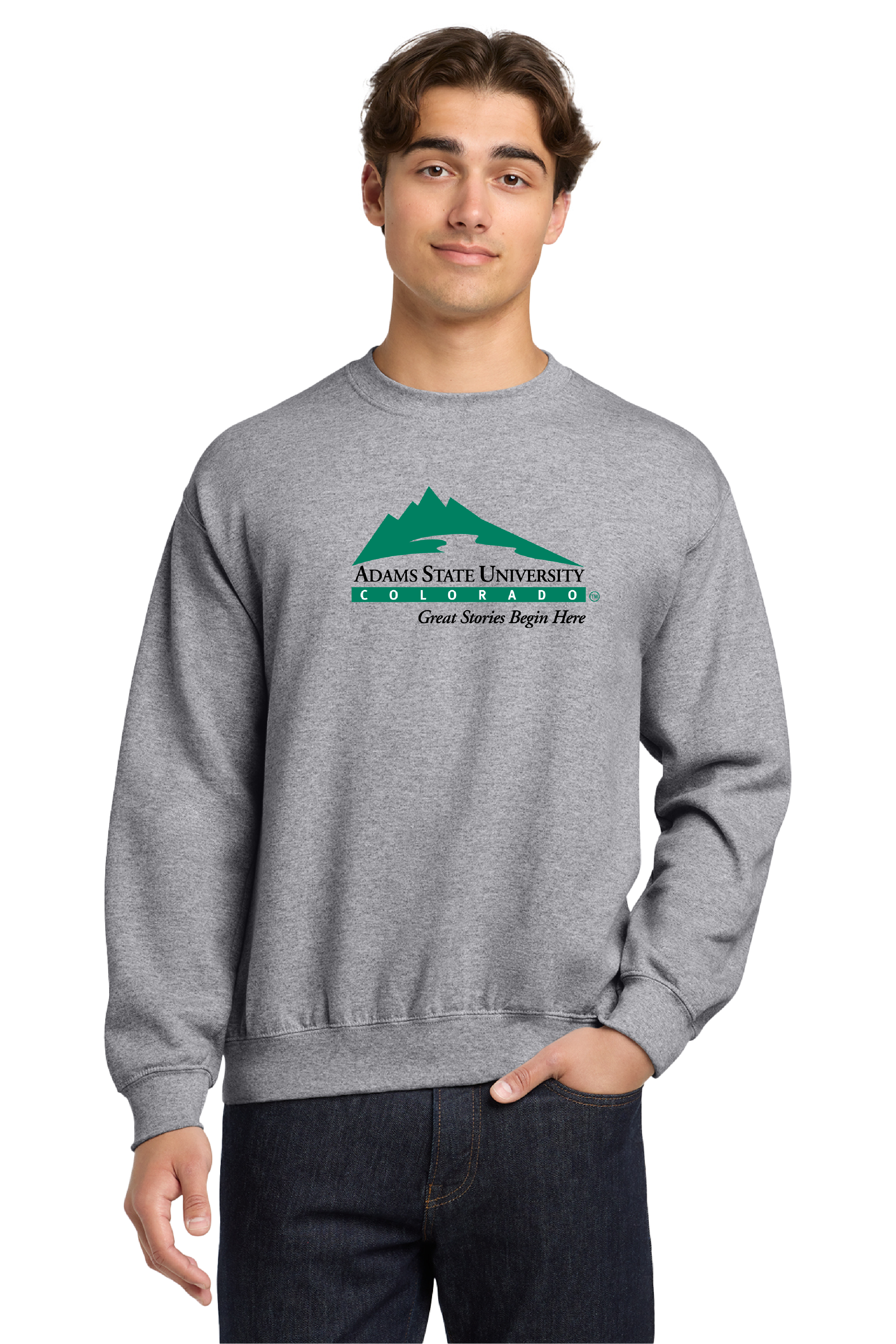 Adams State University - Unisex Crew Sweatshirt