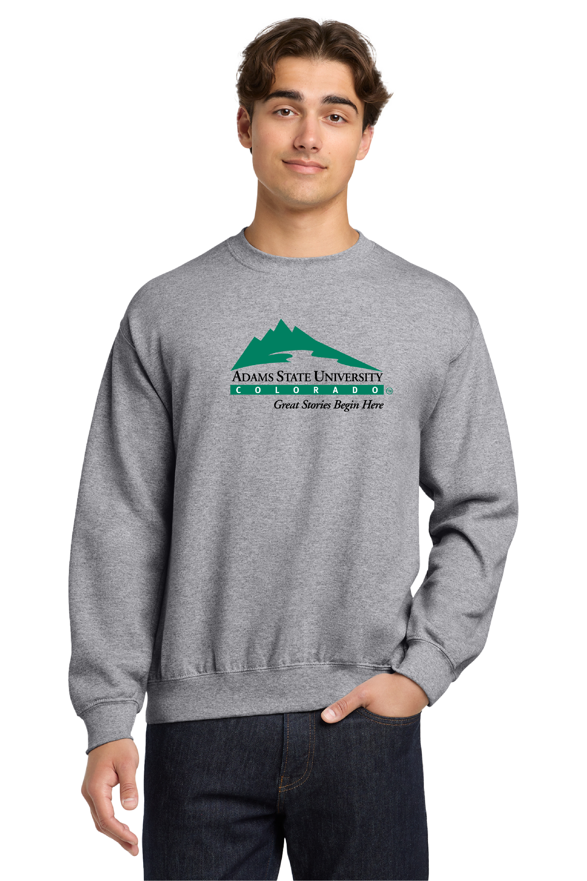 Adams State University - Unisex Crew Sweatshirt