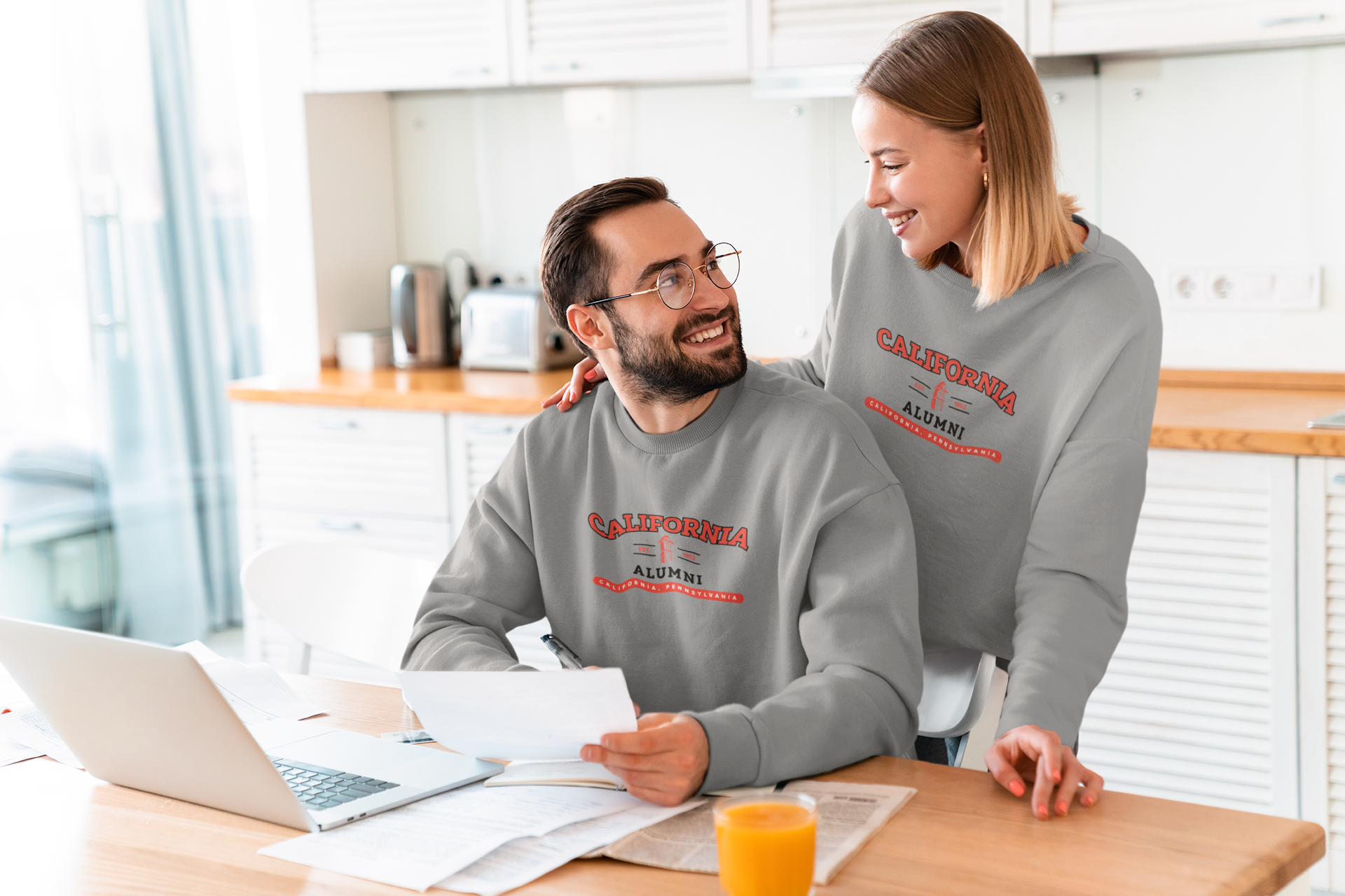 Pennsylvania Western University – California - Unisex Crew Sweatshirt