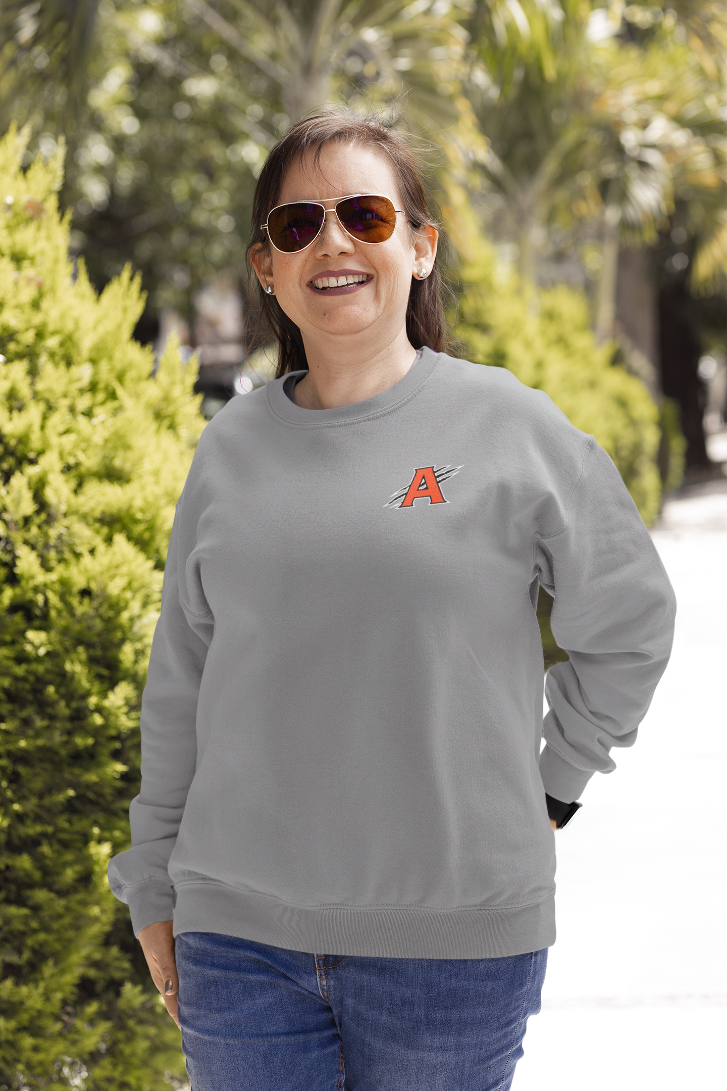 Anderson High School - Unisex Crew Sweatshirt