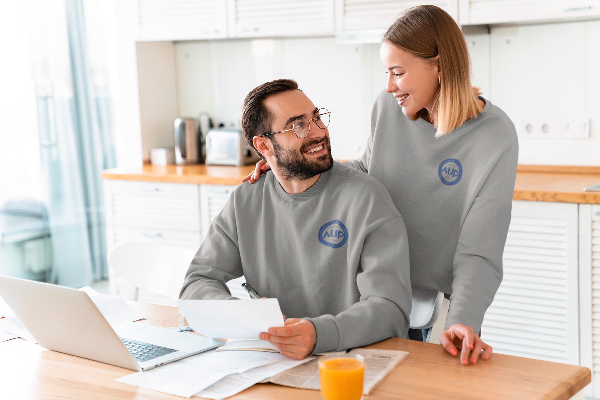 The American University of Paris - Unisex Crew Sweatshirt