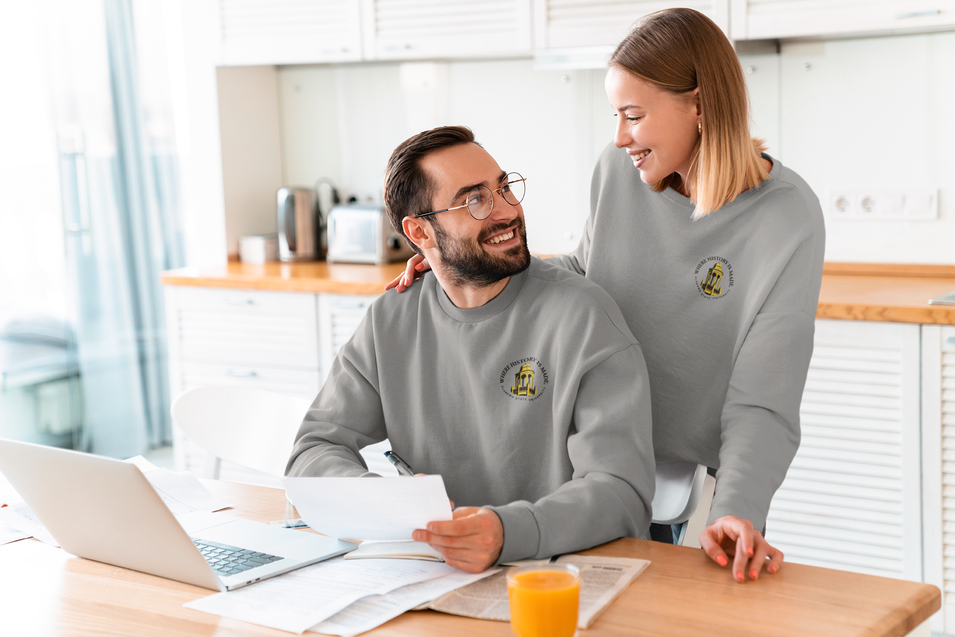 Alabama State University - Unisex Crew Sweatshirt