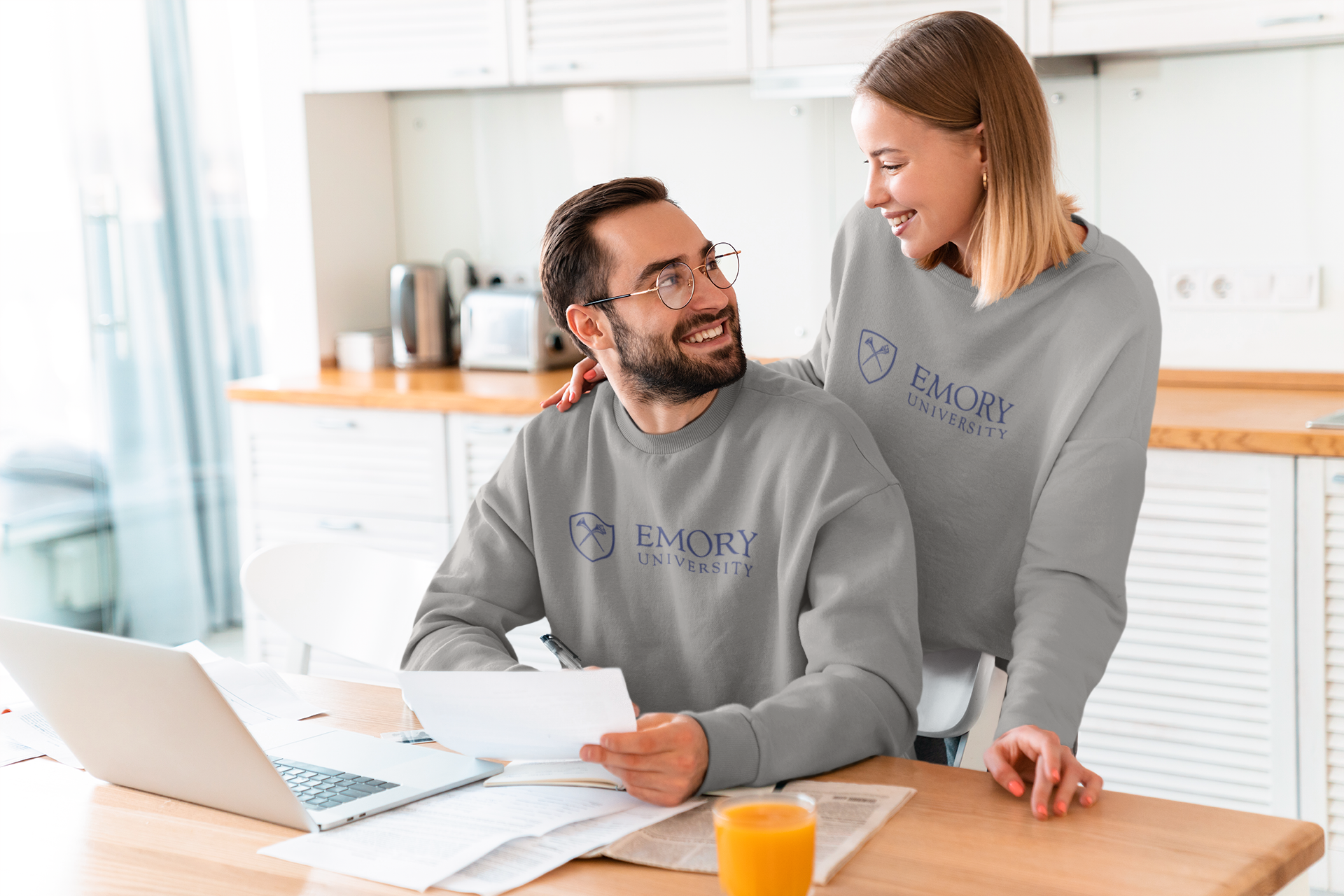 Emory University - Unisex Crew Sweatshirt