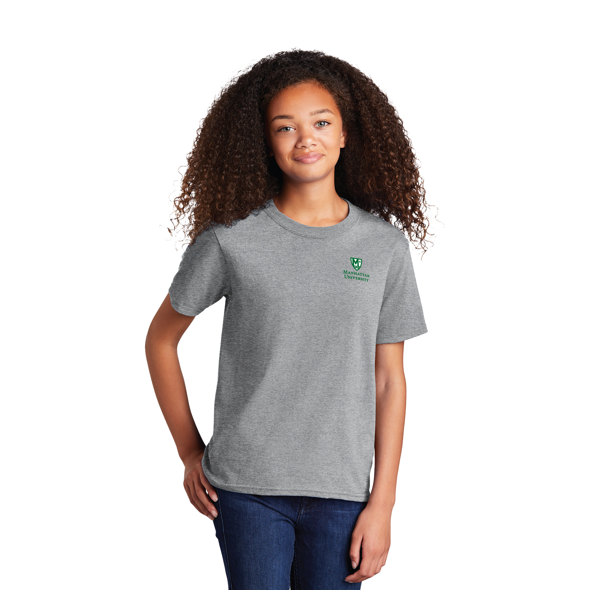 Manhattan University - Youth Core Cotton Tee