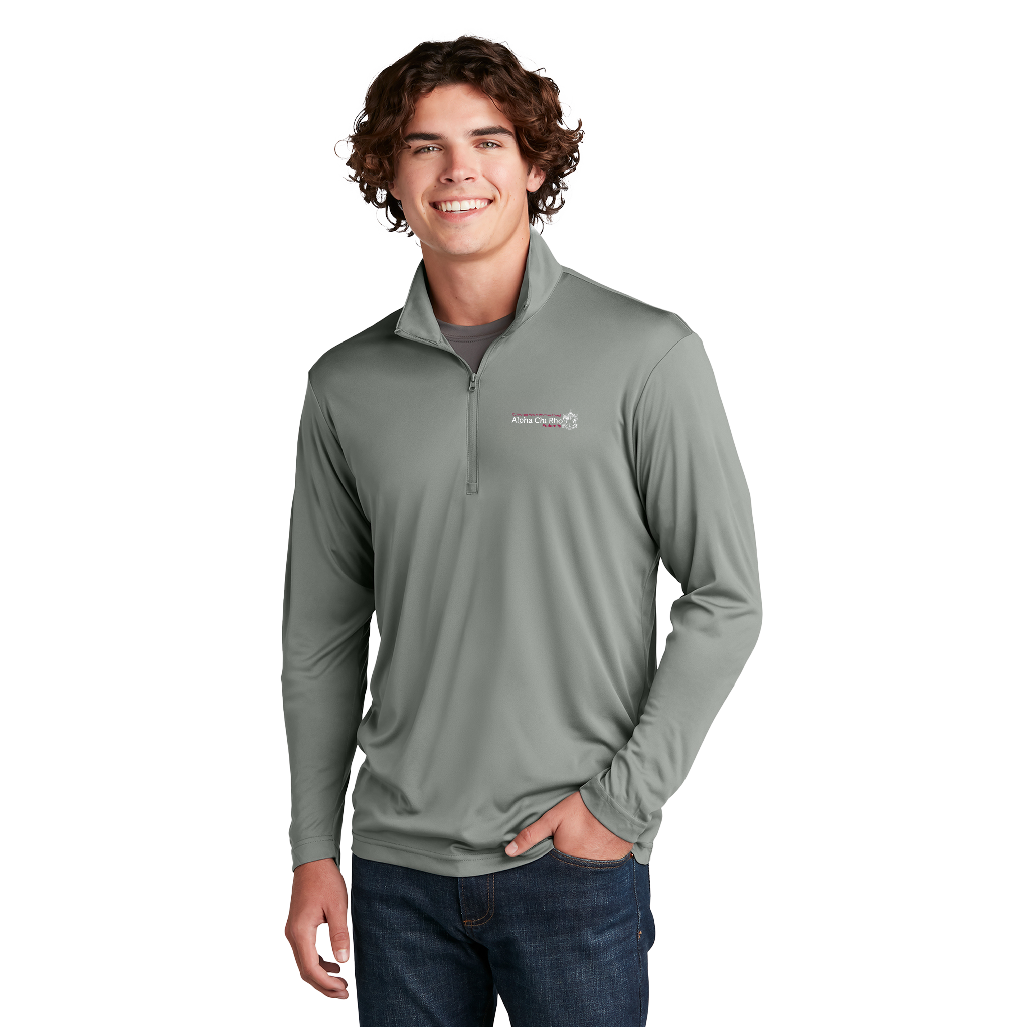 Alpha Chi Rho Fraternity - Quarter Zip Pullover