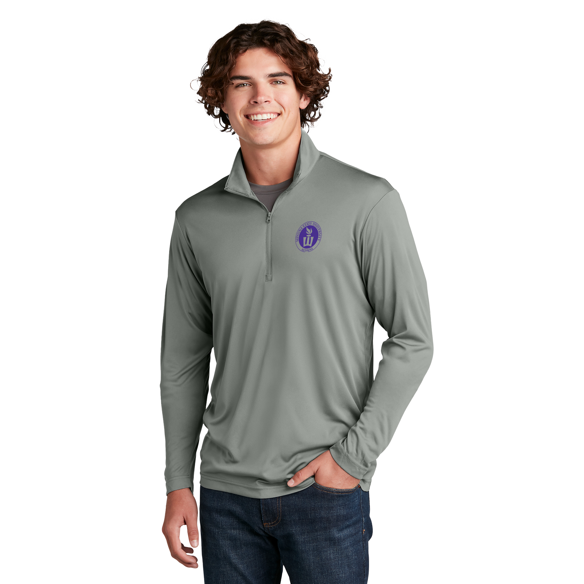 Winona State University Foundation - Quarter Zip Pullover