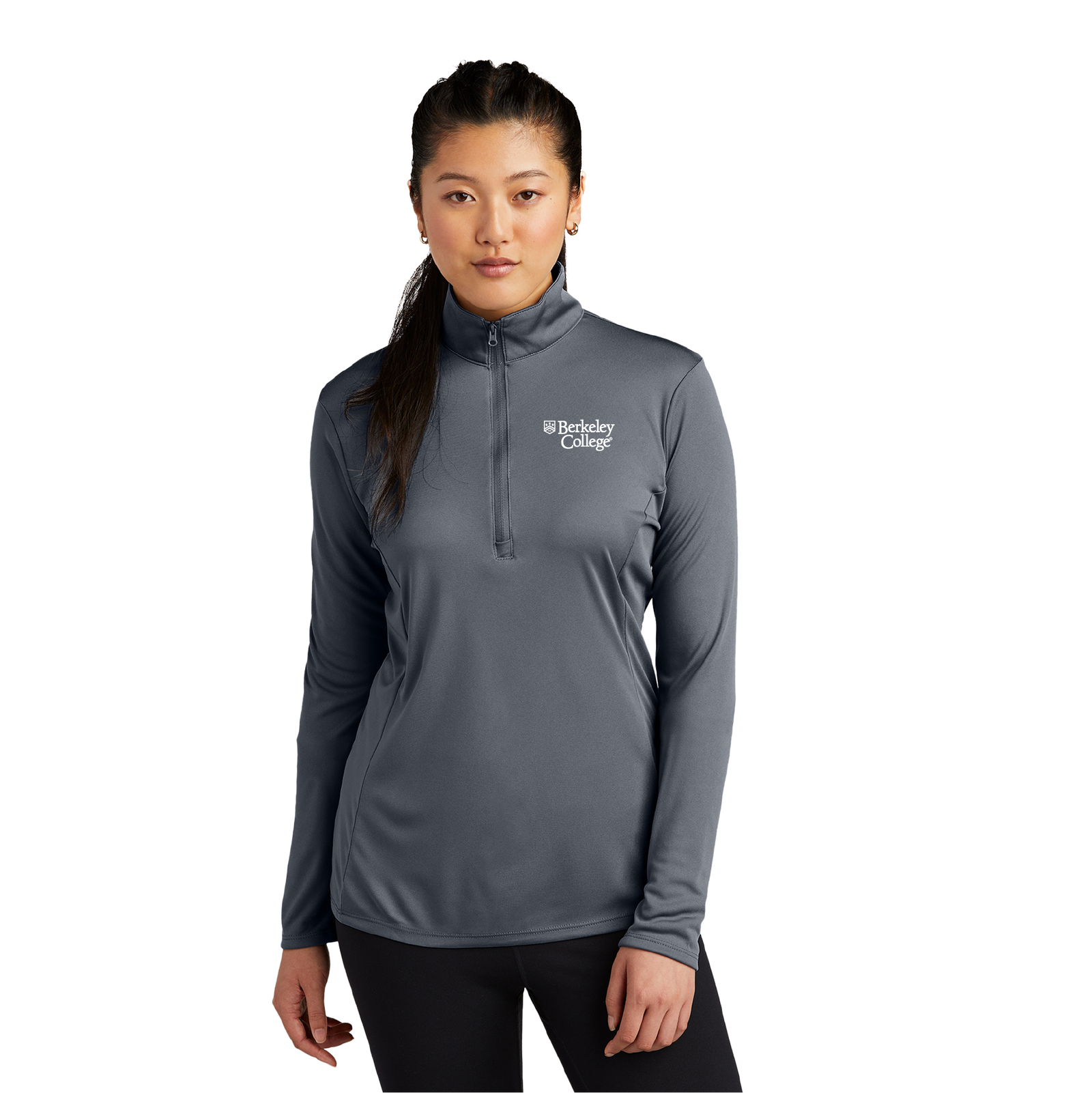 Berkeley College - Ladies Quarter Zip Pullover