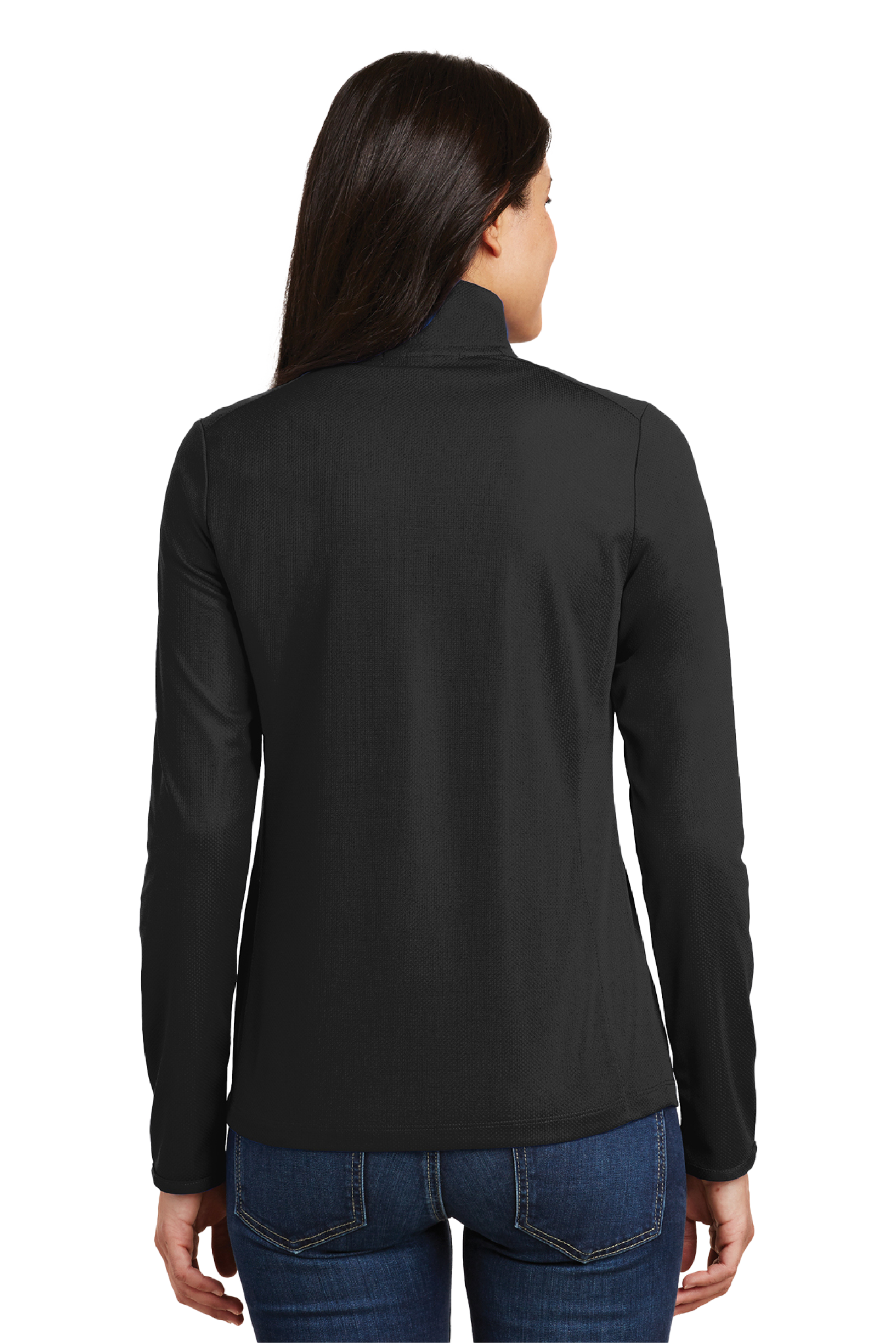 CSUF  - 1/2 Zip Mesh Ladies Pullover