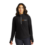 CSUF - Ladies Microfleece 1/2-Zip Pullover
