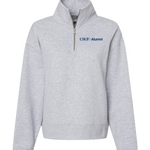 CSUF - Women's Sueded Fleece Quarter-Zip Sweatshirt