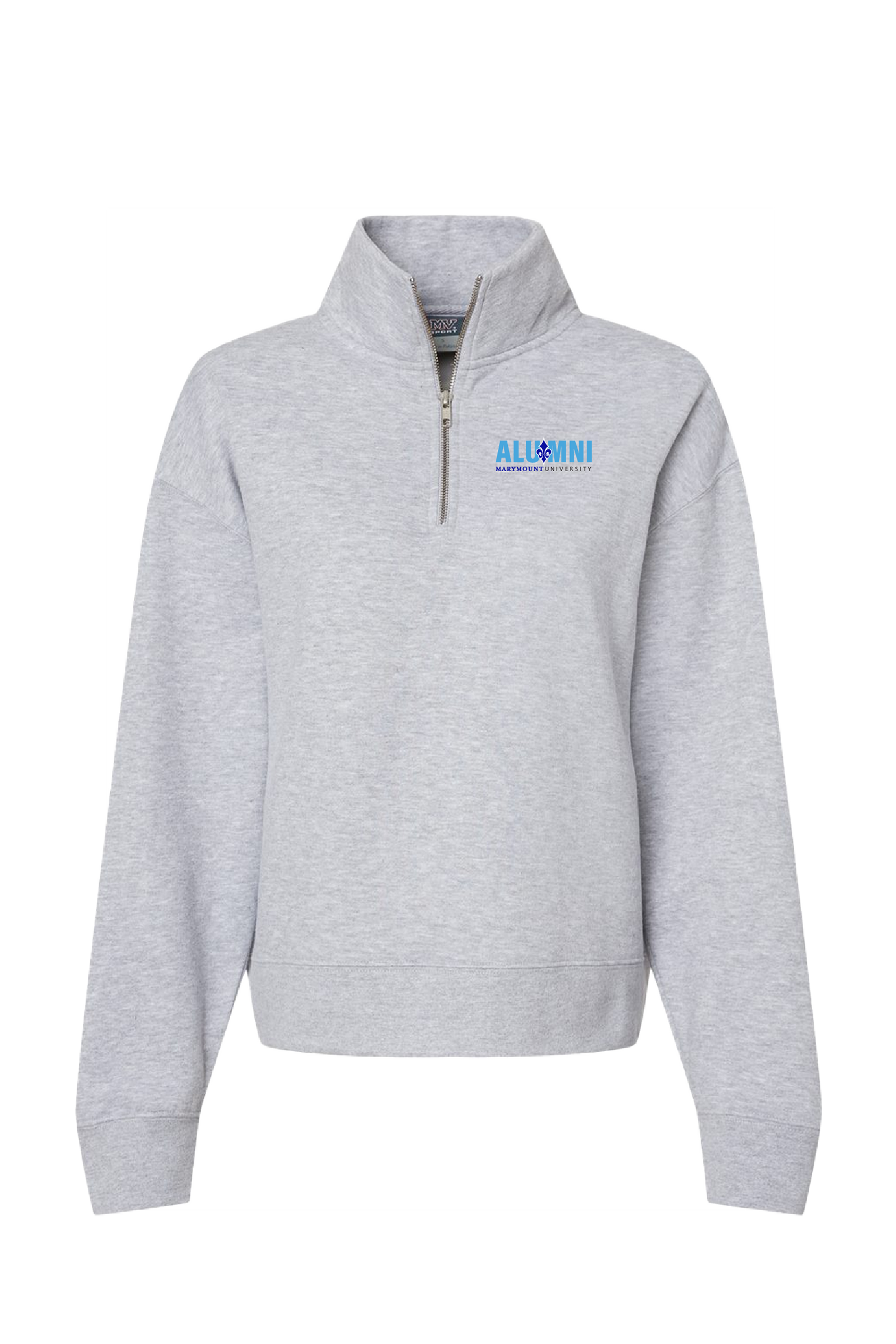 Marymount University - Women's Sueded Fleece Quarter-Zip Sweatshirt