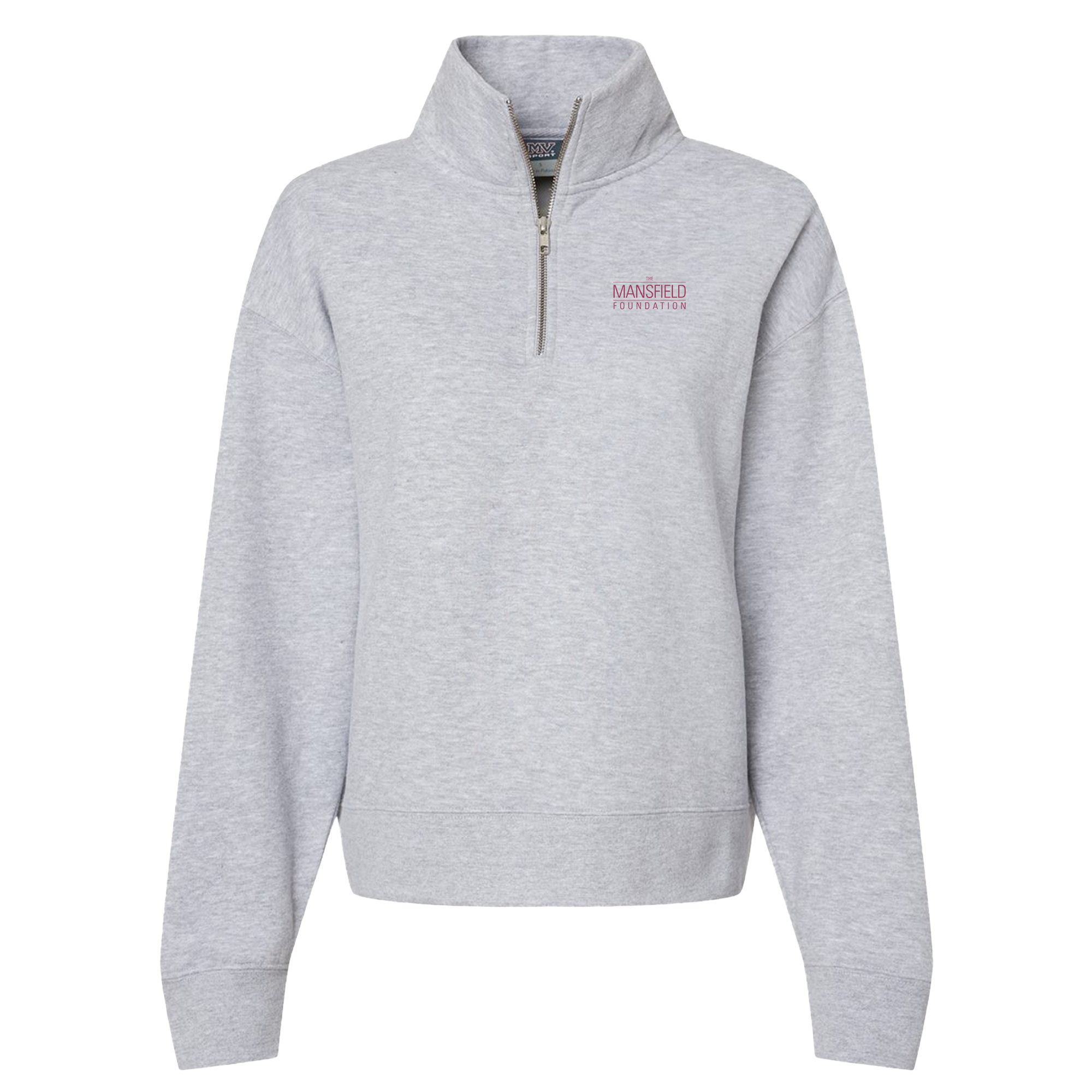 The Mansfield Foundation- Women's Quarter-Zip Sweatshirt