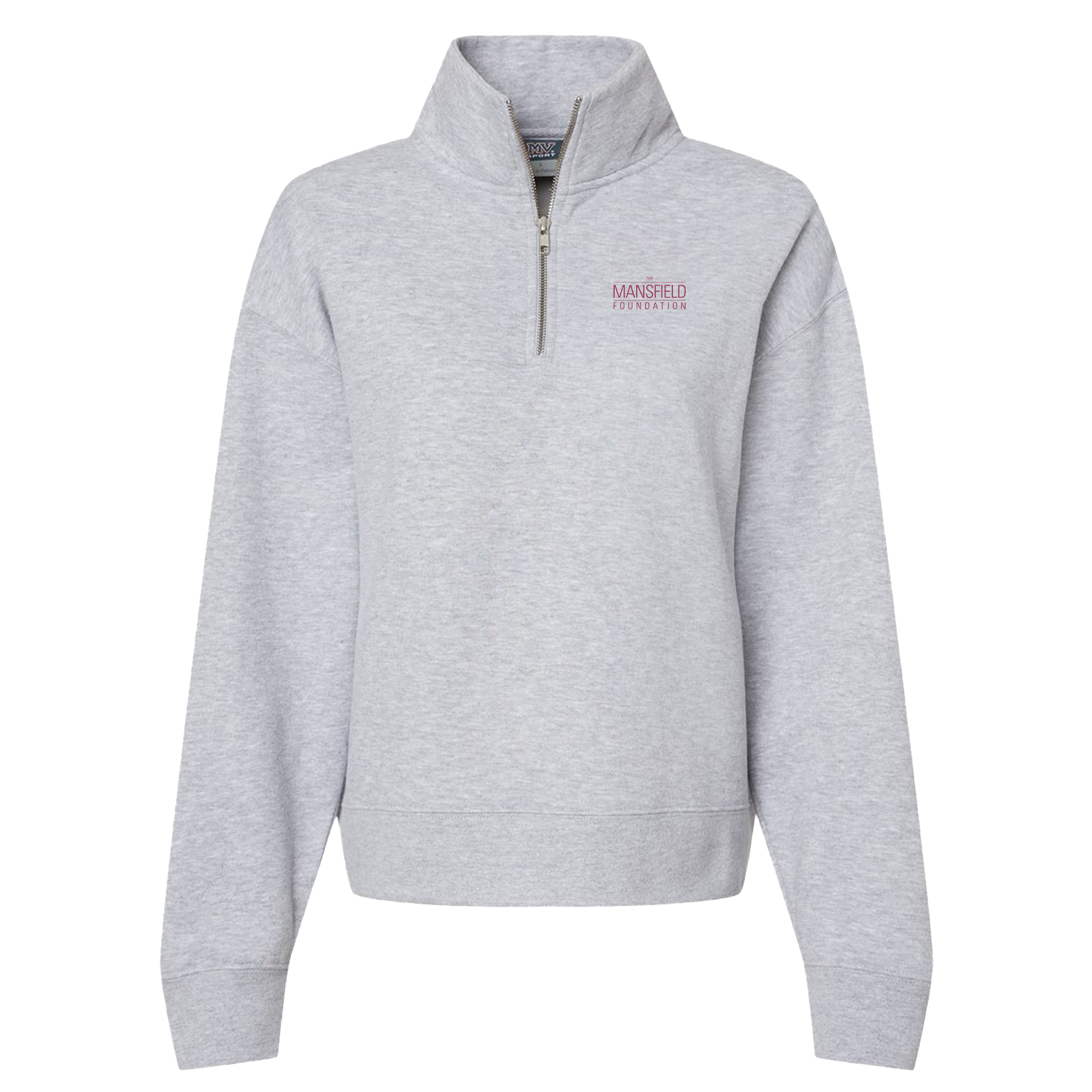 The Mansfield Foundation- Women's Quarter-Zip Sweatshirt