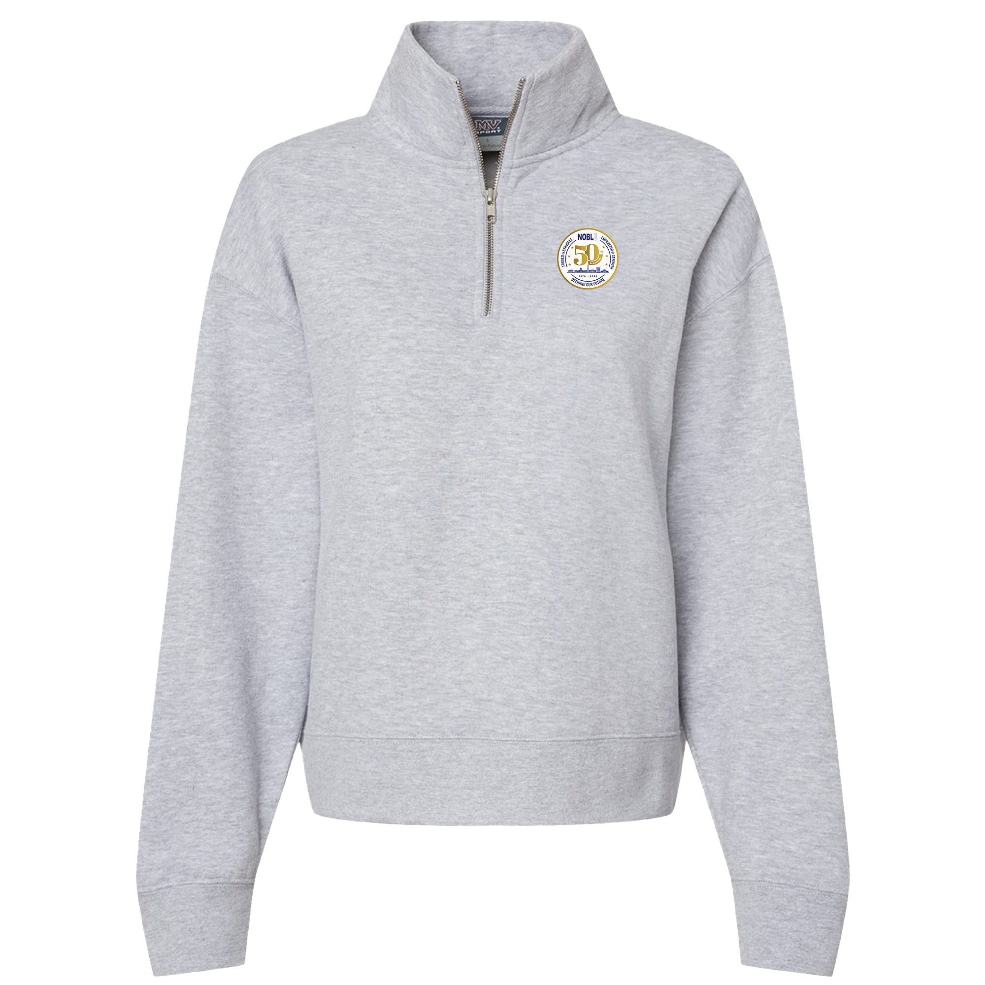 National Organization of Black Law Enforcement Executives- Women's Quarter-Zip Sweatshirt