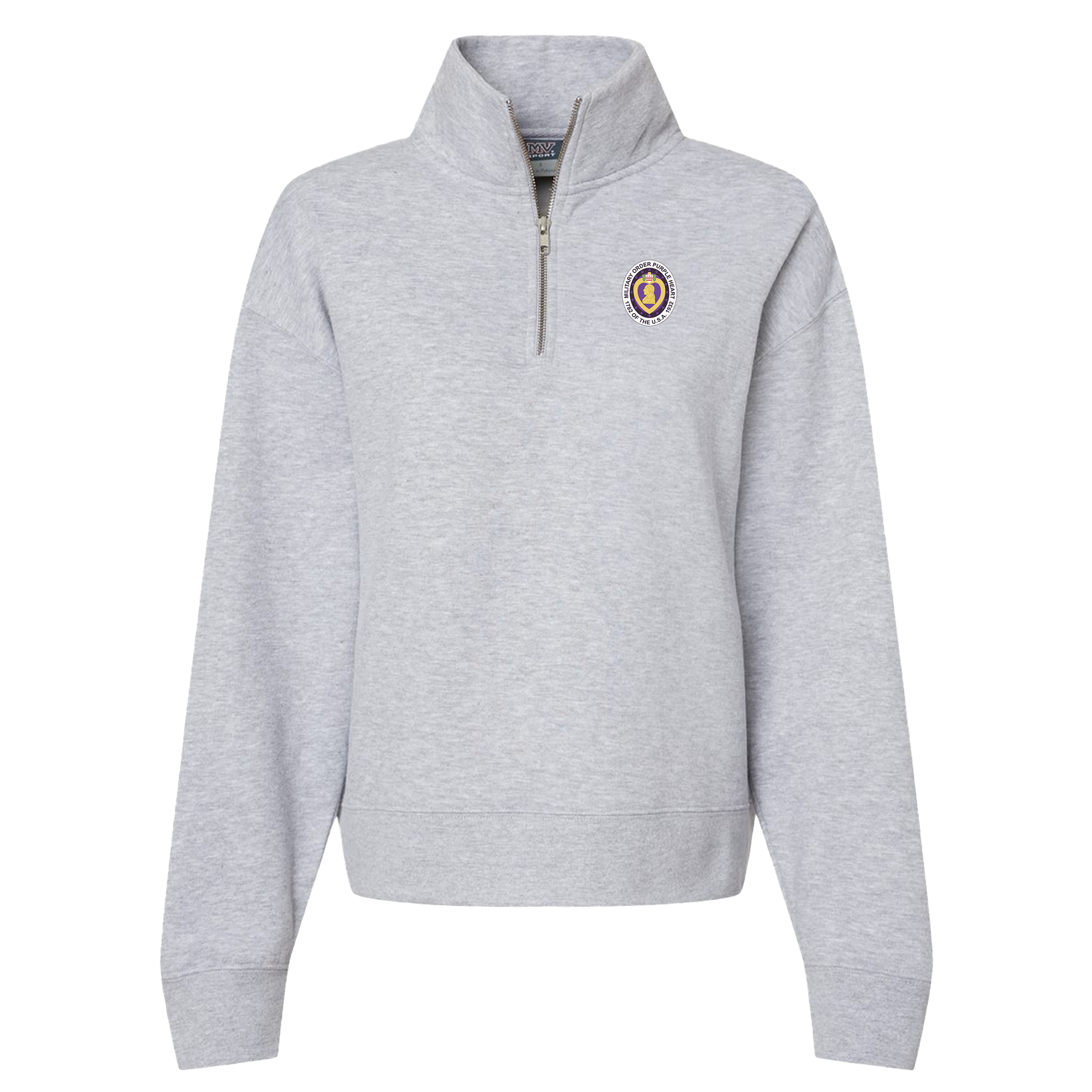 Military Order of the Purple Heart - Women's Quarter-Zip Sweatshirt