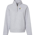 Kansas University - Women's Quarter-Zip Sweatshirt