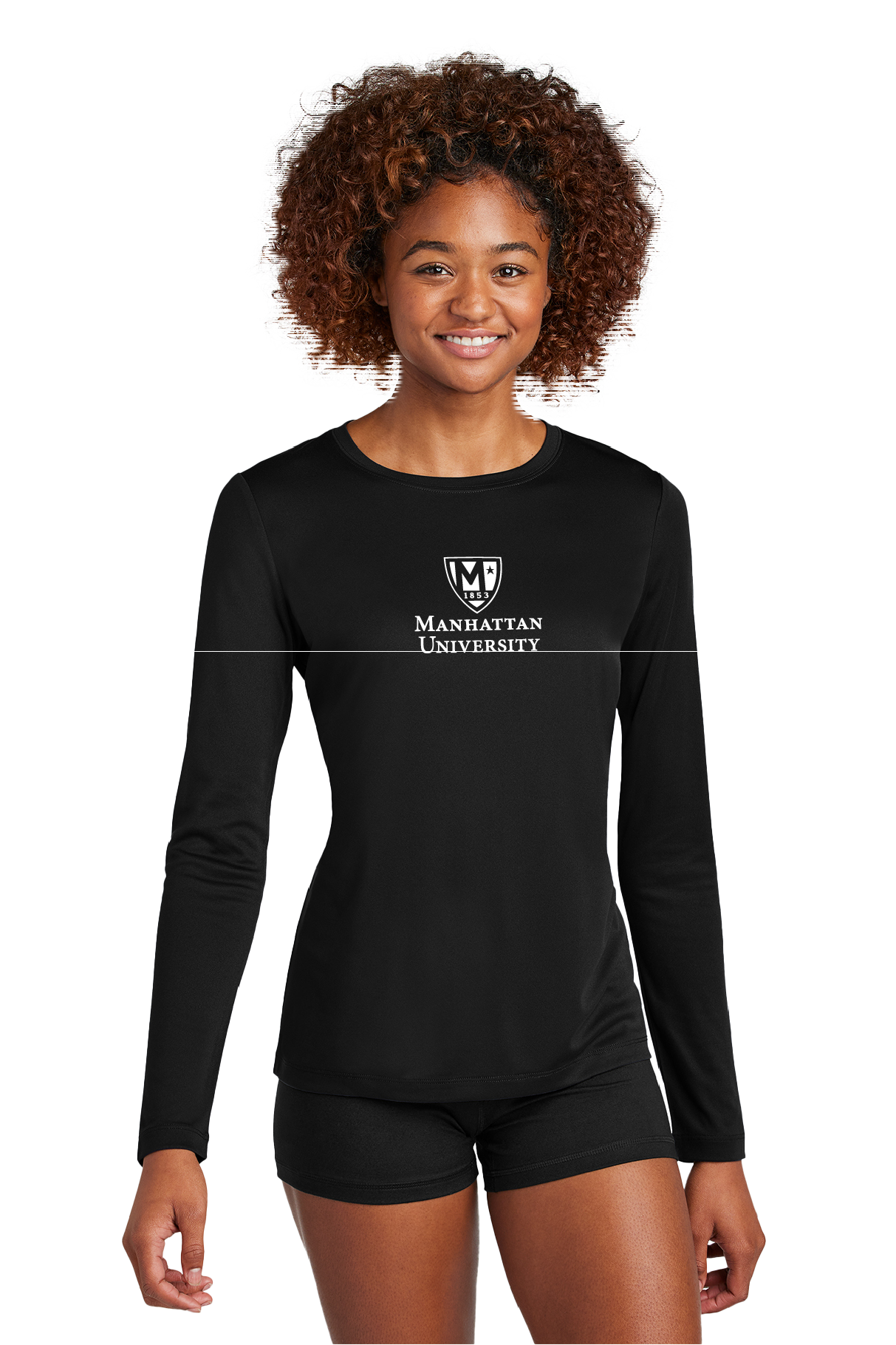 Manhattan University - Ladies Posi-UV® Pro Long Sleeve