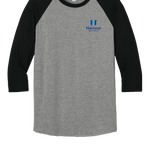 National University - 3/4-Sleeve Raglan Tee