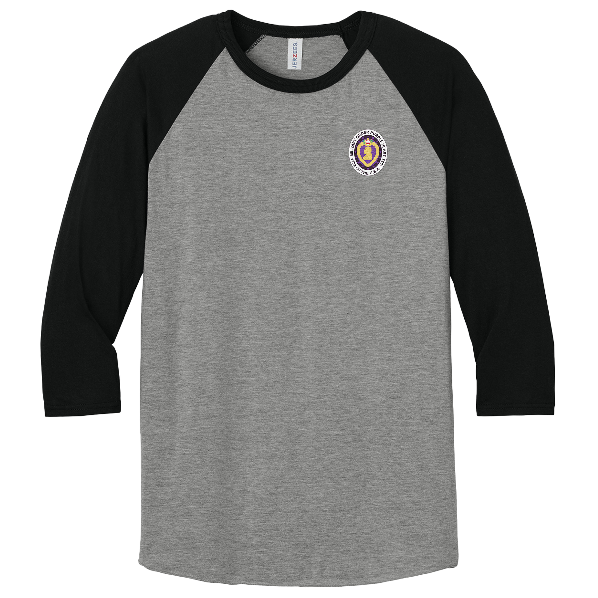 Military Order of the Purple Heart - 3/4-Sleeve Raglan Tee