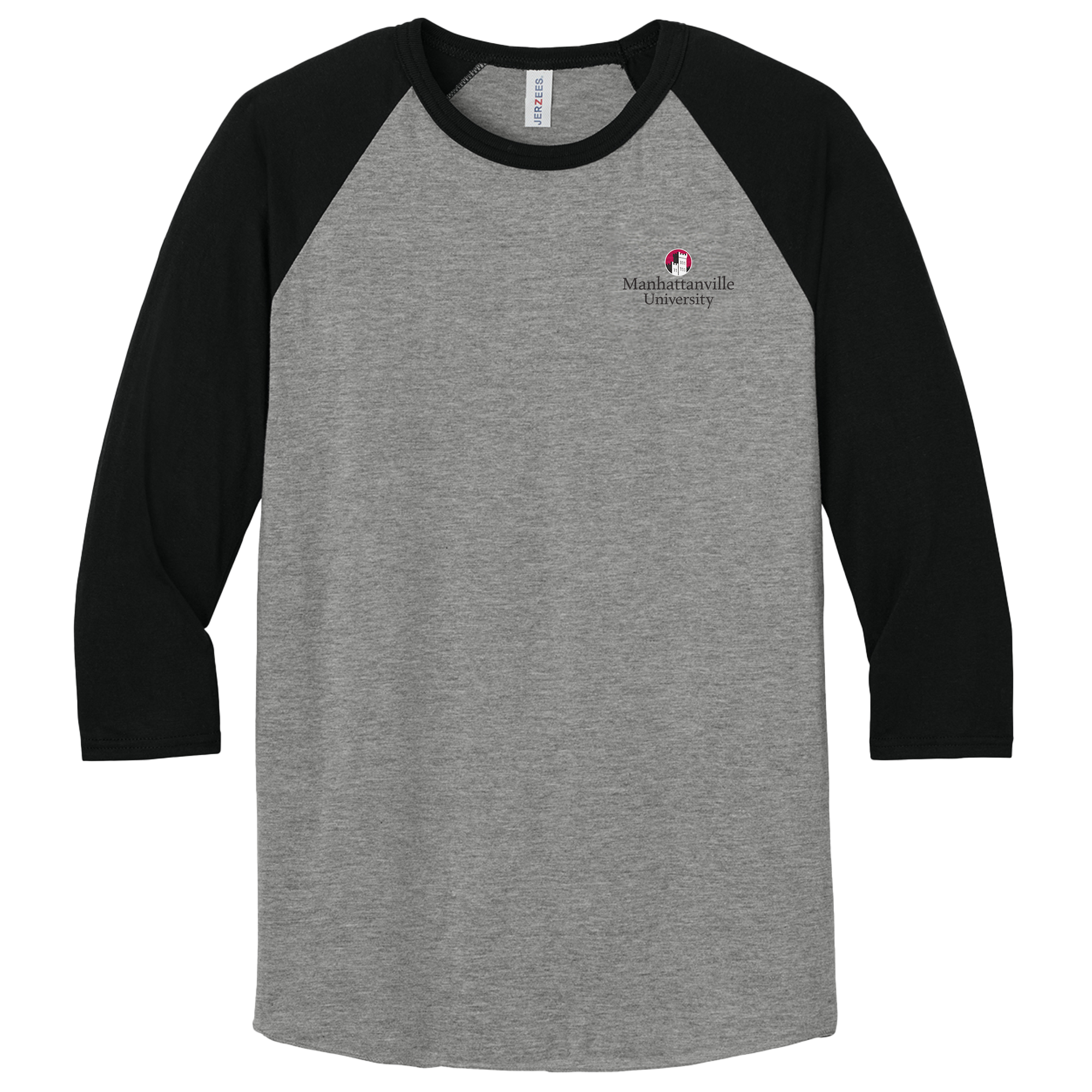 Manhattanville University - 3/4-Sleeve Raglan Tee