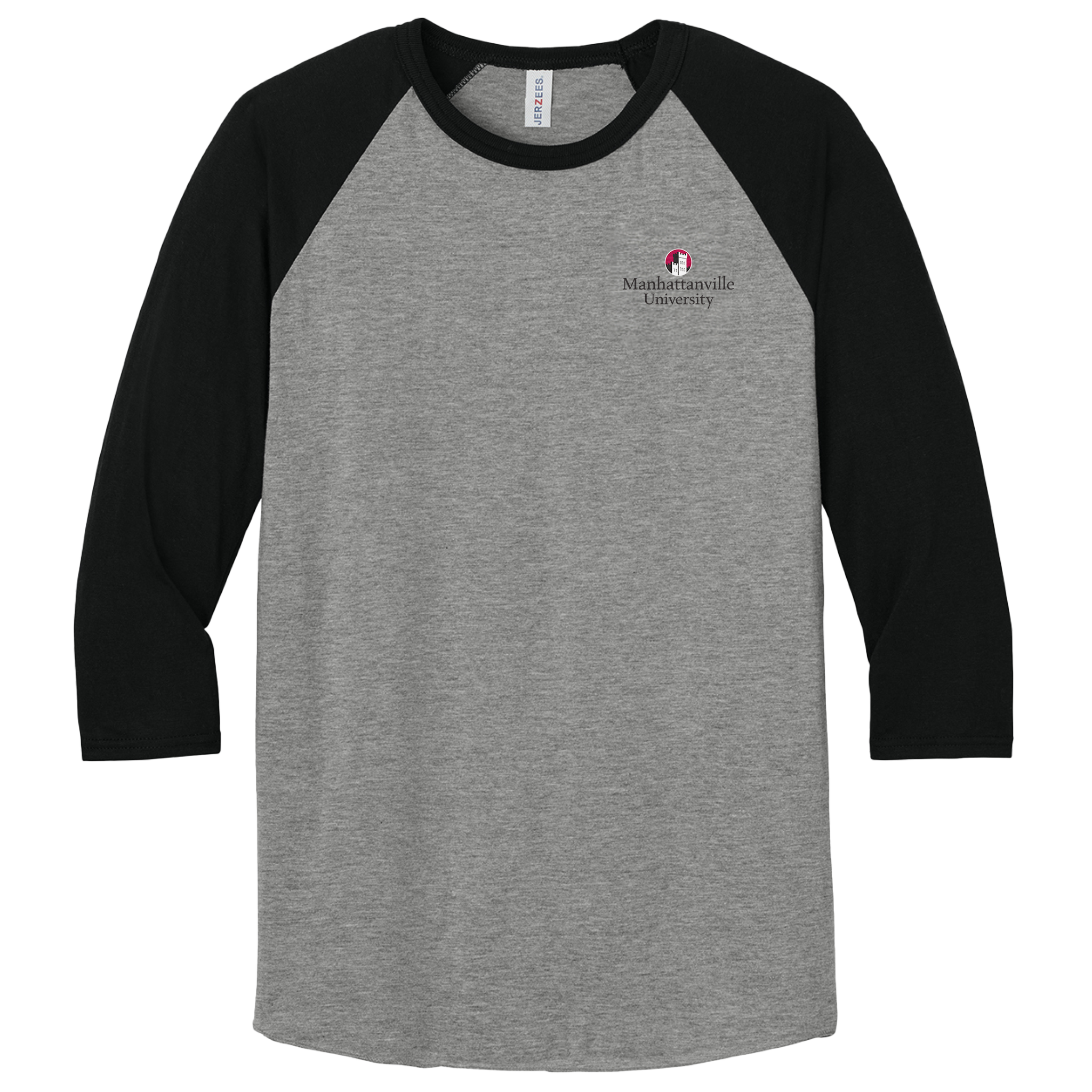 Manhattanville University - 3/4-Sleeve Raglan Tee