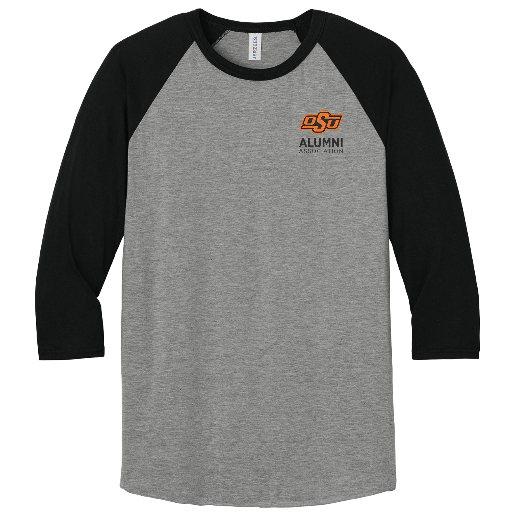 Oklahoma State University  - 3/4-Sleeve Raglan Tee