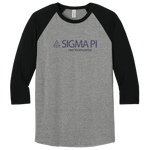 Sigma Pi Fraternity - 3/4-Sleeve Raglan Tee