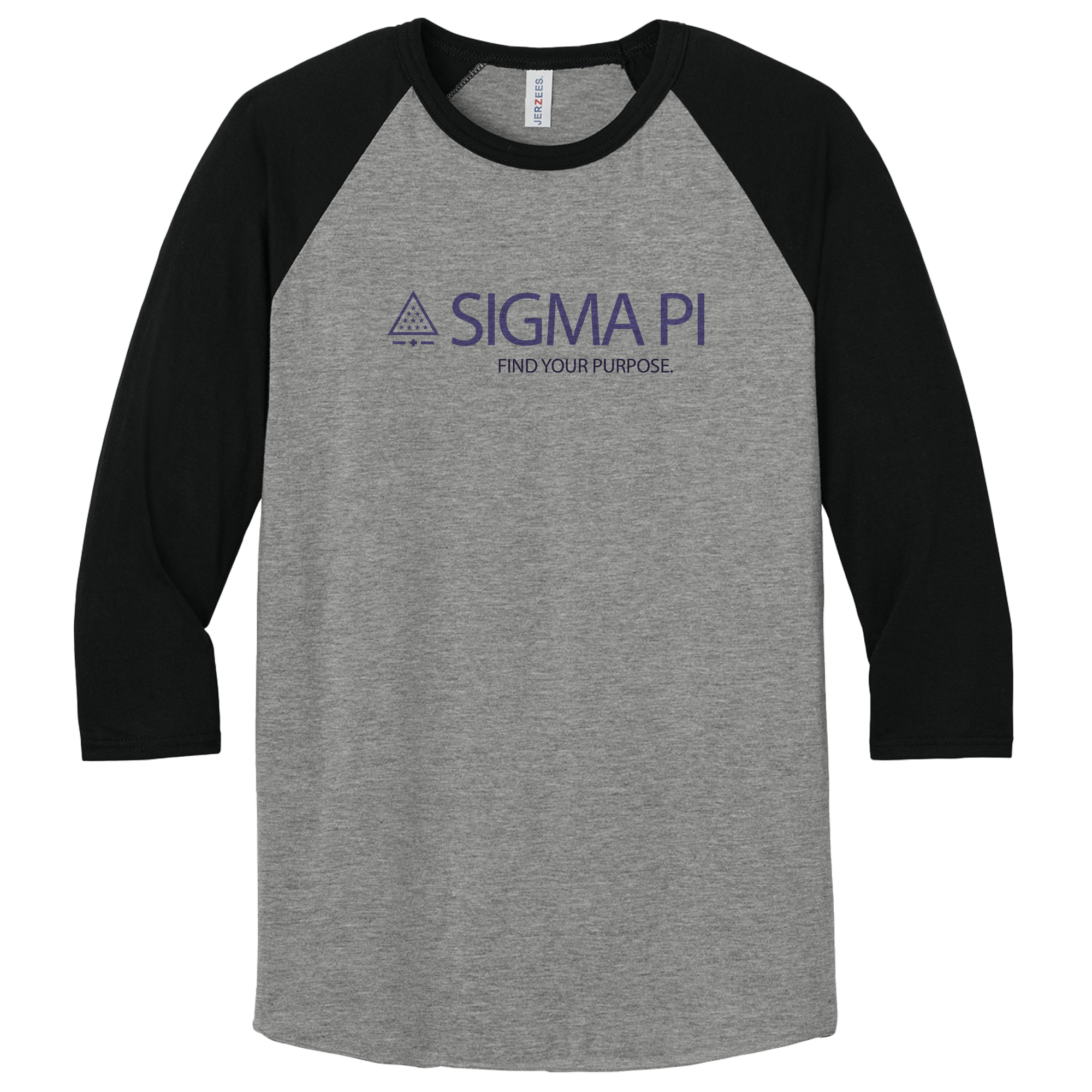 Sigma Pi Fraternity - 3/4-Sleeve Raglan Tee
