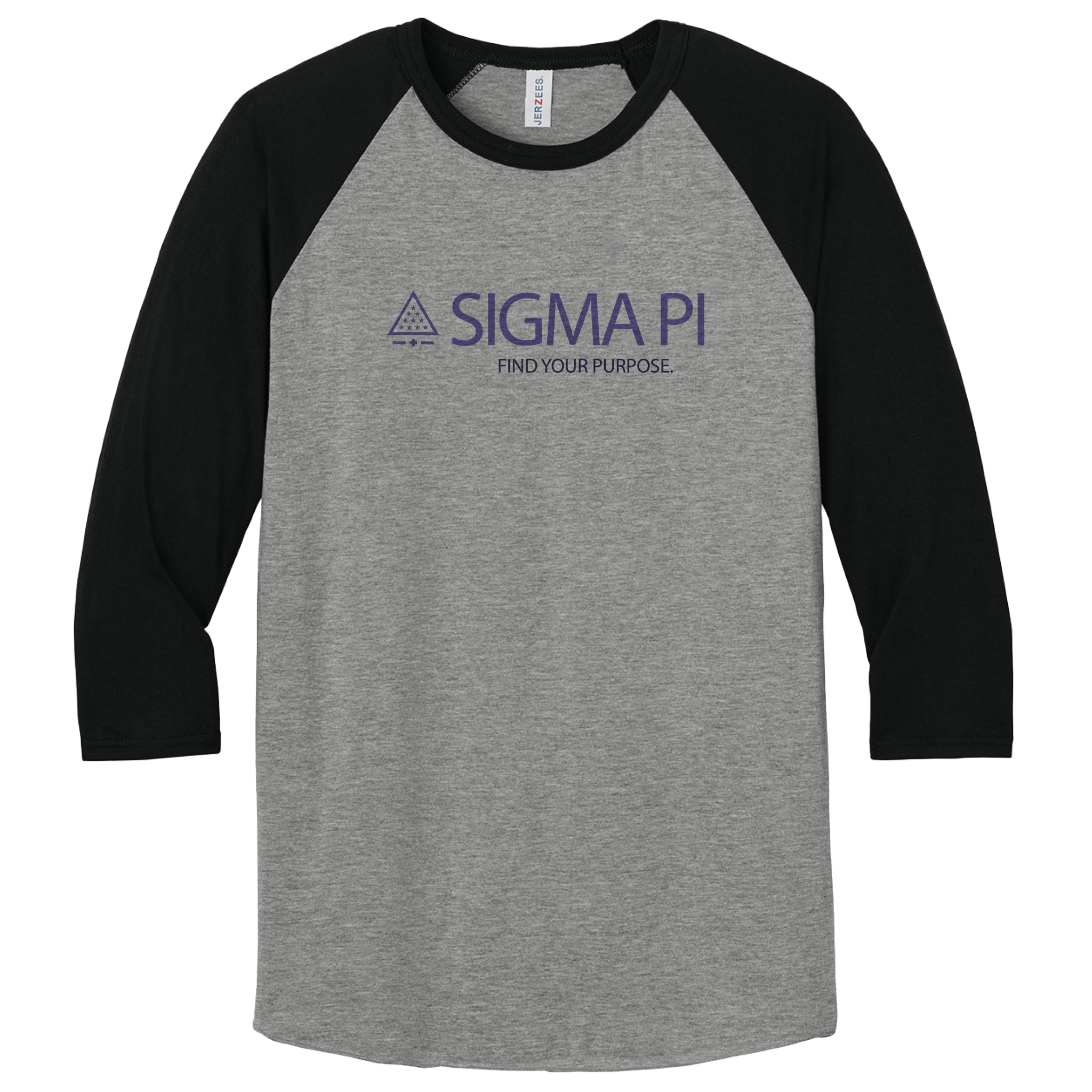 Sigma Pi Fraternity - 3/4-Sleeve Raglan Tee