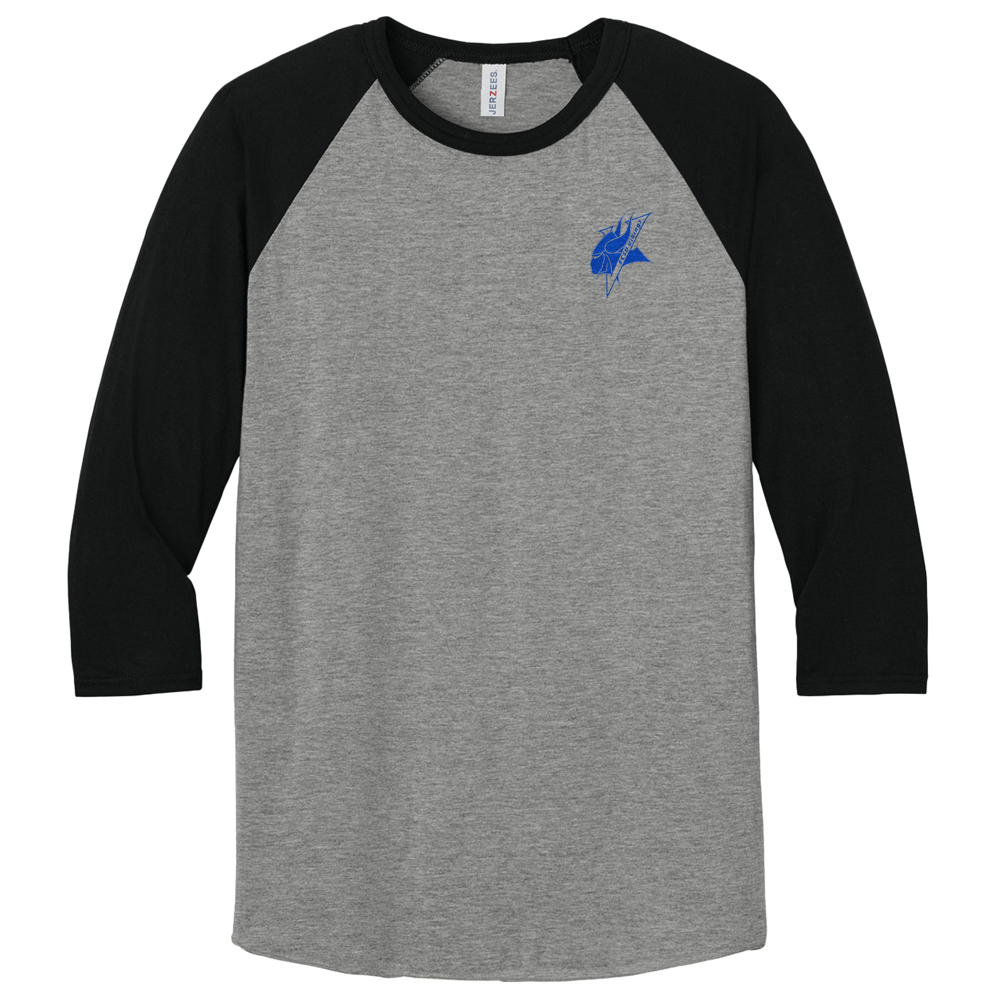 Elizabeth City State University - 3/4-Sleeve Raglan Tee