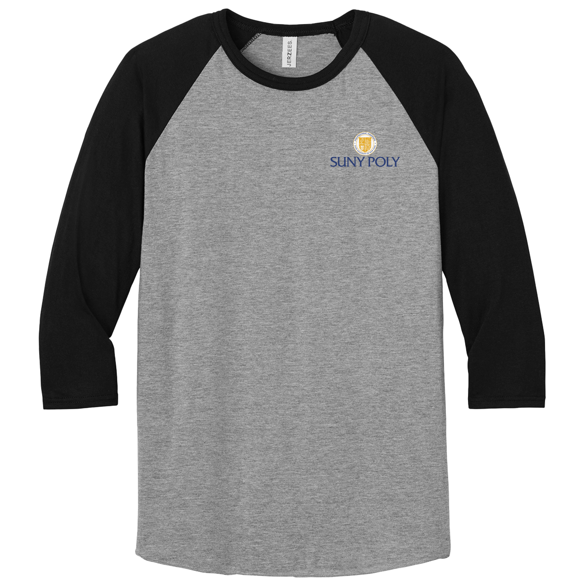 SUNY Polytechnic Institute - 3/4-Sleeve Raglan Tee