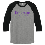 Emerson College - 3/4-Sleeve Raglan Tee