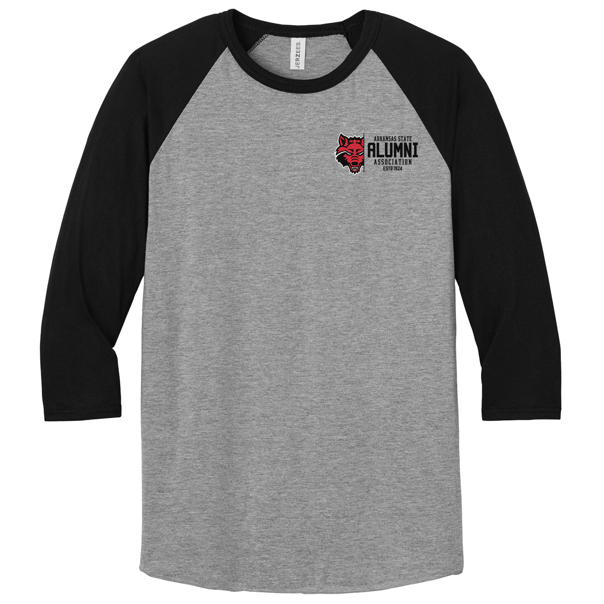 Arkansas State University - 3/4-Sleeve Raglan Tee
