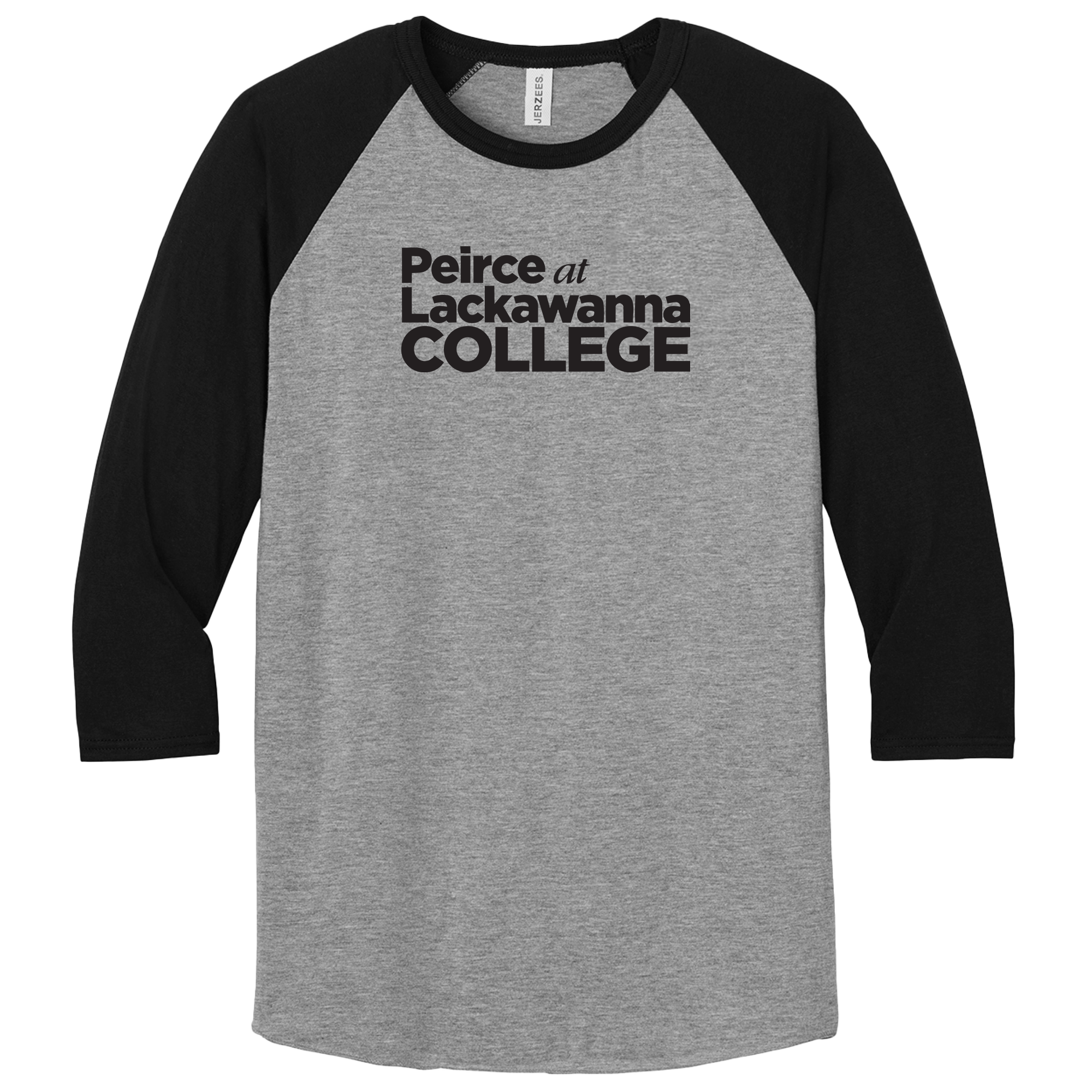 Peirce College - 3/4-Sleeve Raglan Tee